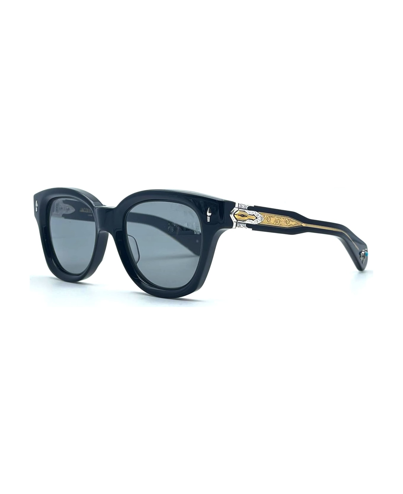 Jacques Marie Mage Last Frontier V - Mojave - Noir Sunglasses - Black