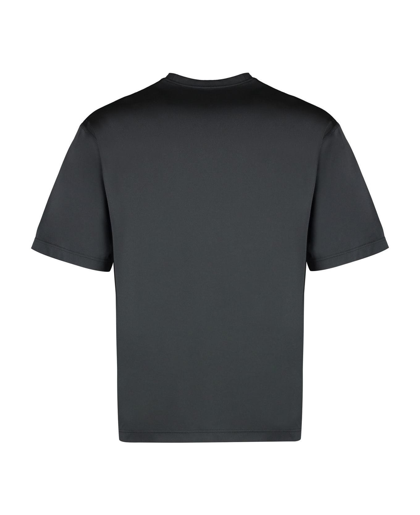 Jil Sander Technical Fabric Crew-neck T-shirt - Black