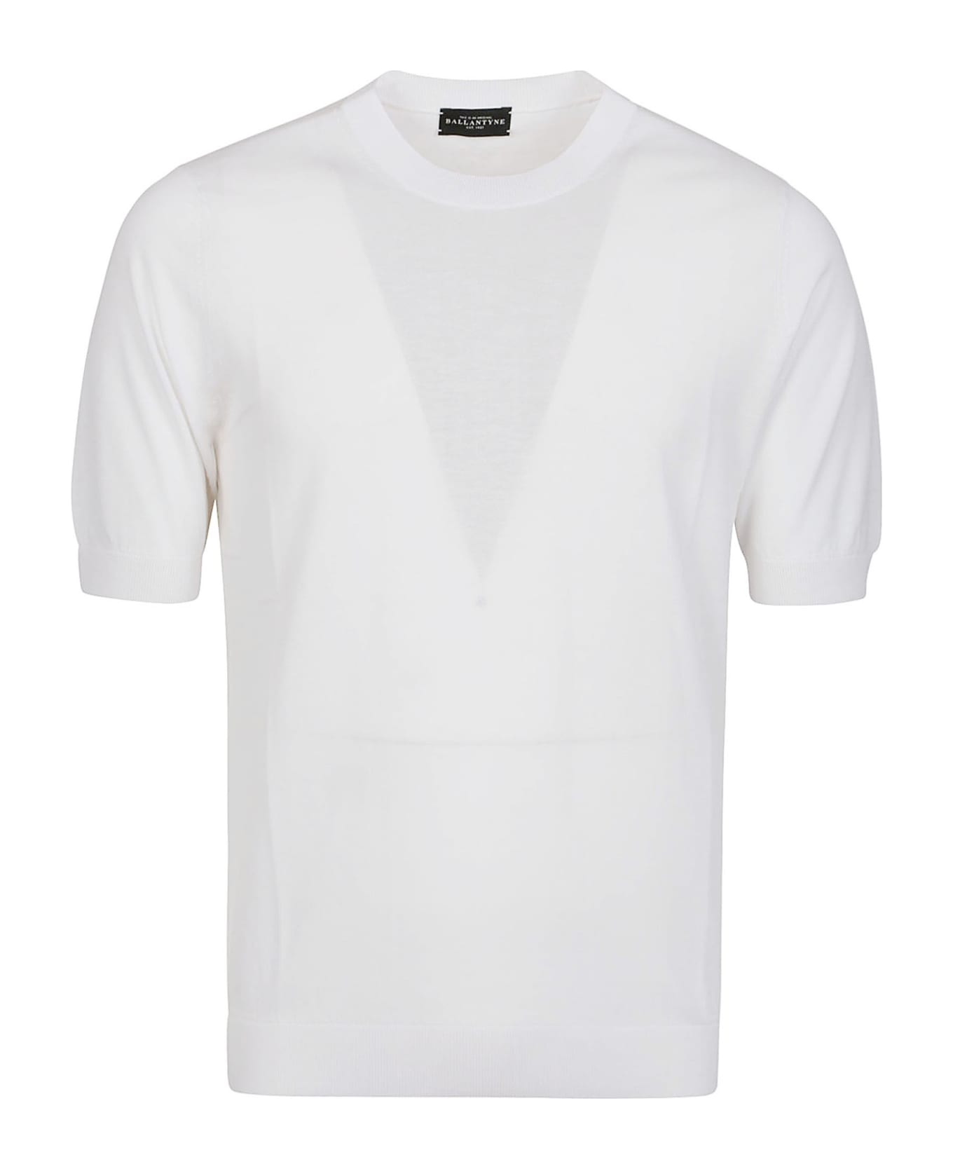 Ballantyne Plain T-shirt - Optical White