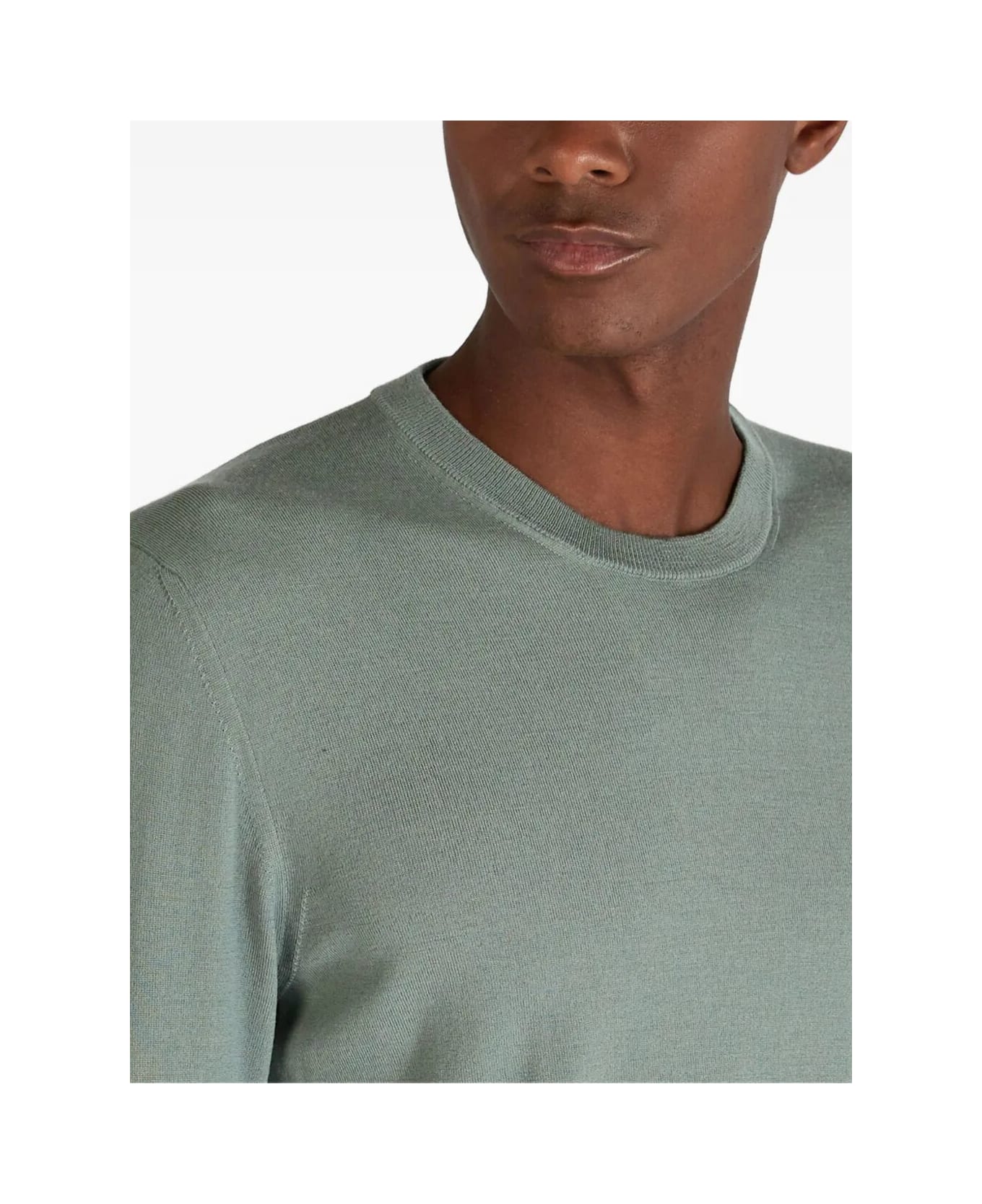 Zanone Roundneck - Salvia