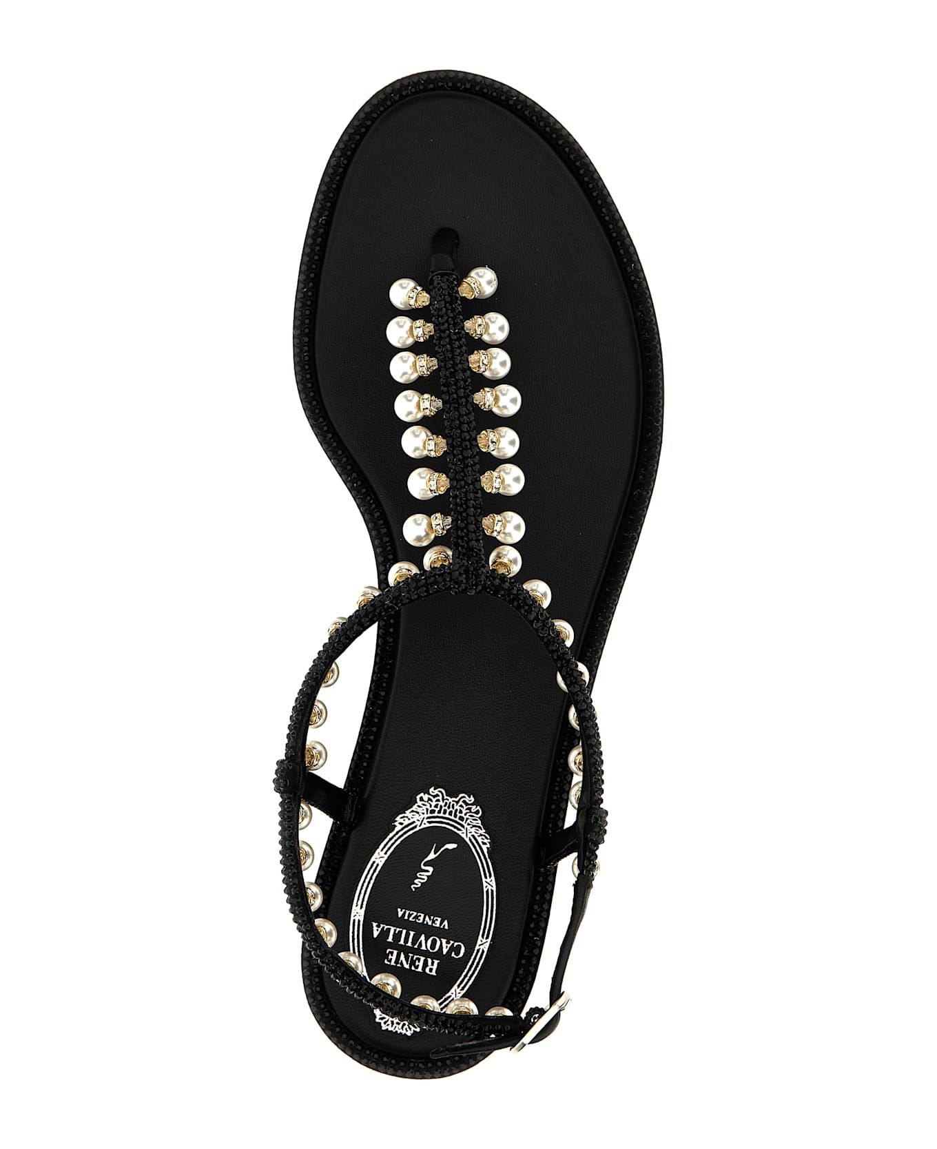 René Caovilla 
diana
 Sandals - Black