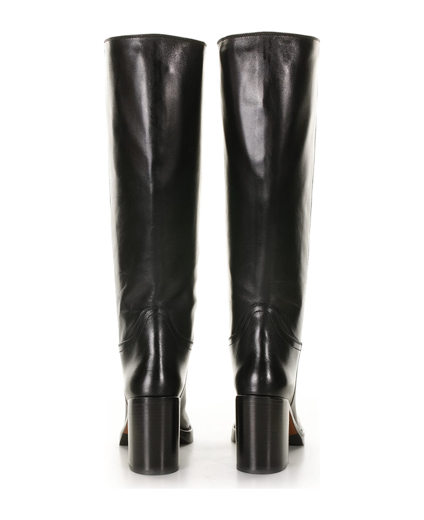 Prada Leather Boots - NERO