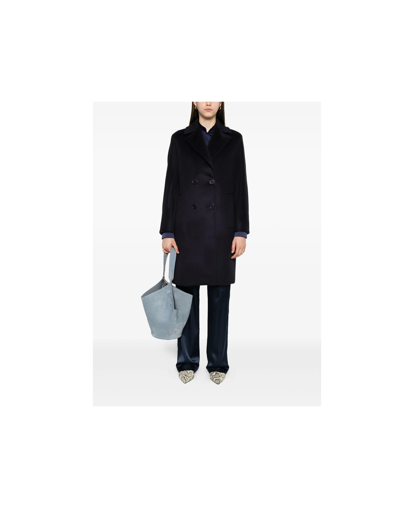 Max Mara Studio Coat - BLUE
