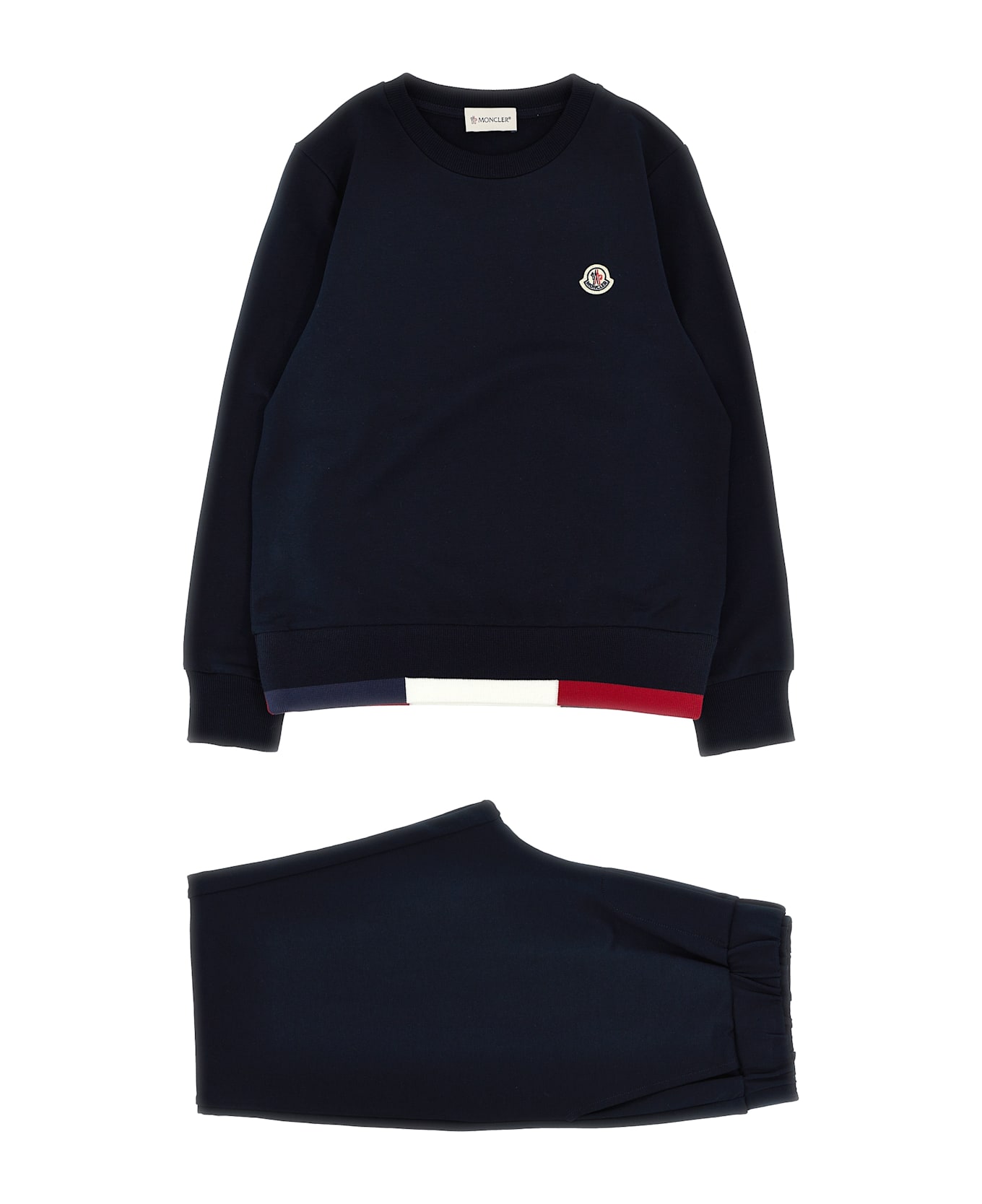 Moncler Sweatshirt + Joggers Set - Blue