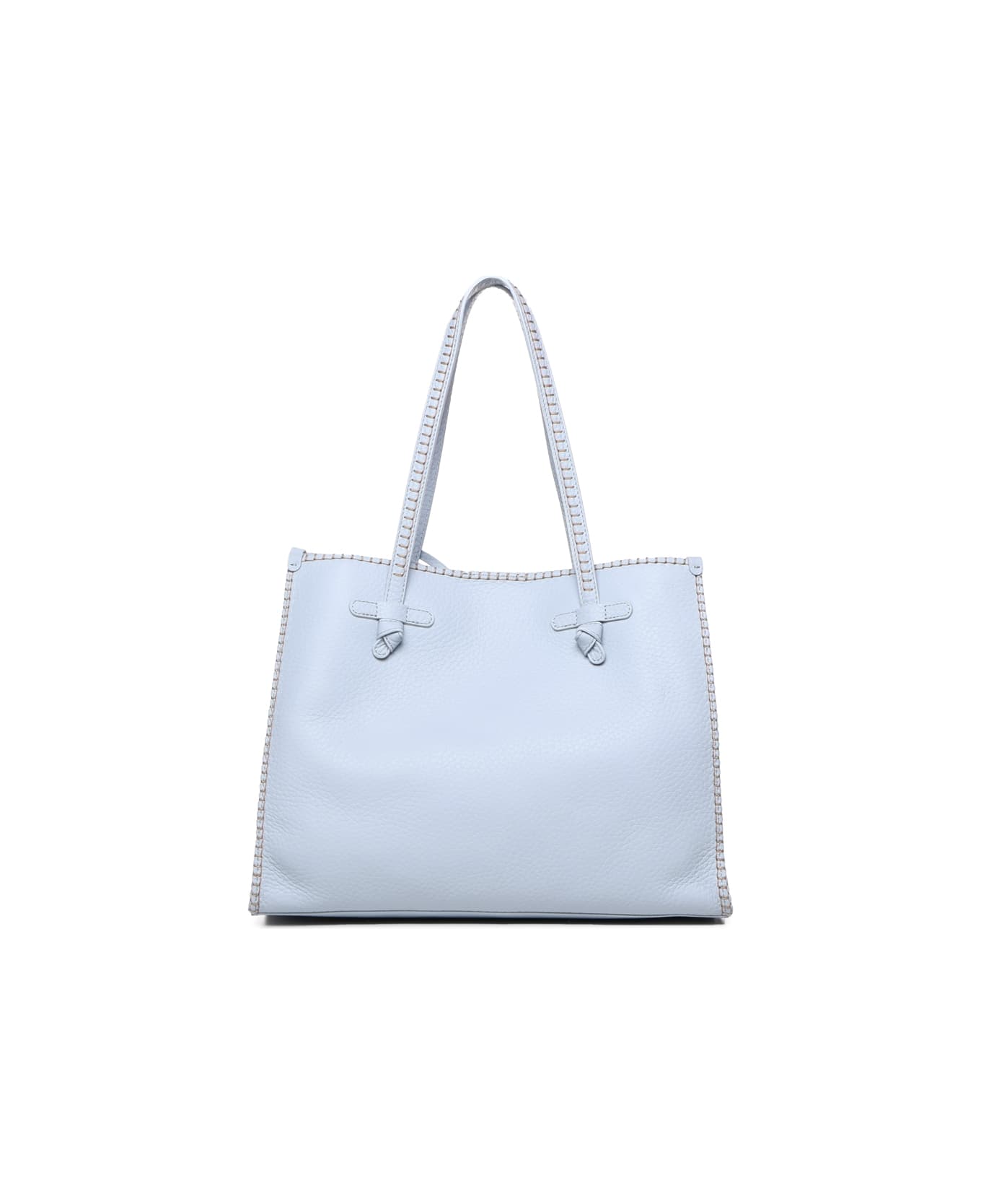 Gianni Chiarini Marcella Shopping Bag In Leather - Light blue