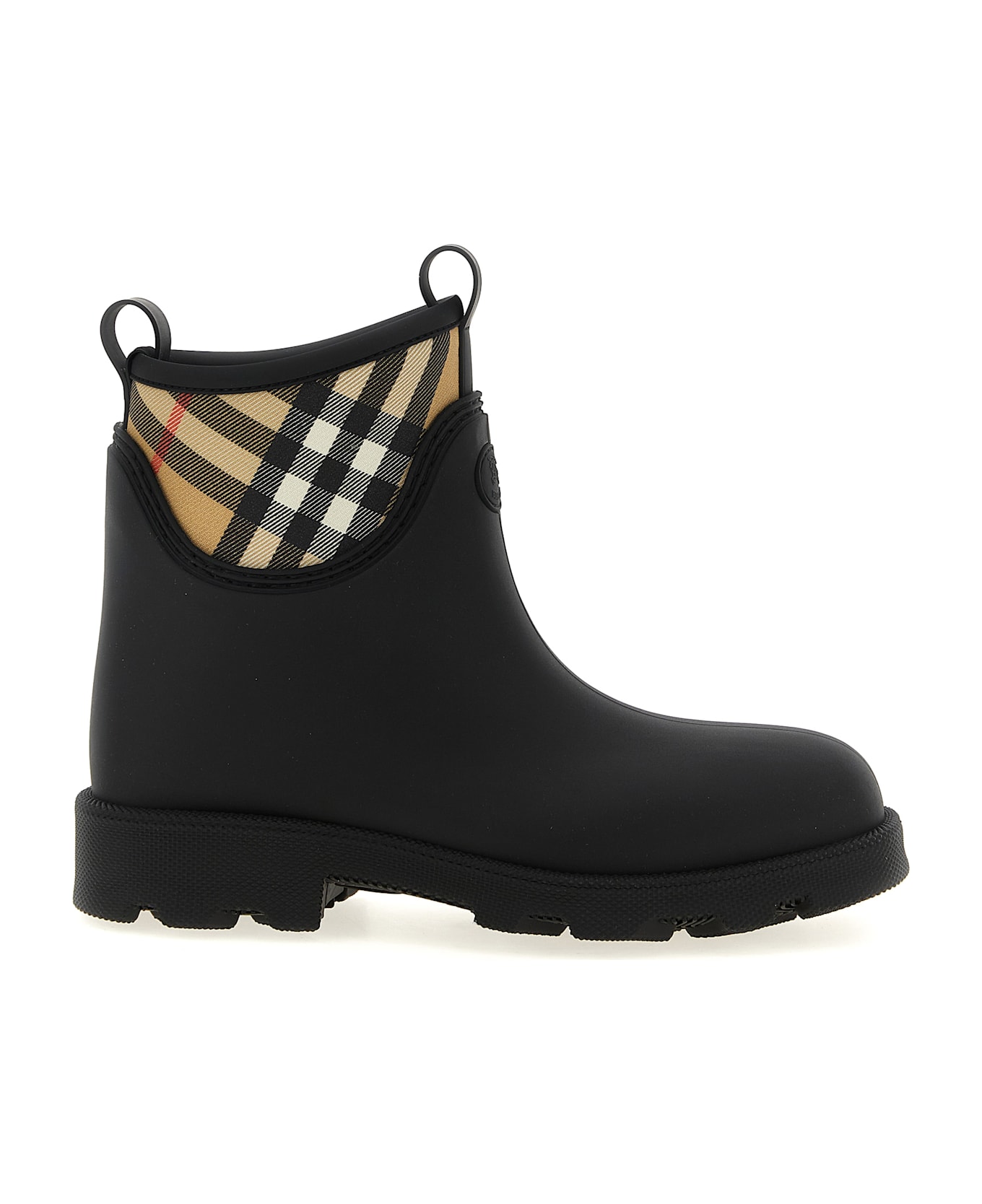 Burberry 
marsh Stamp
 Ankle Boots - Black  
