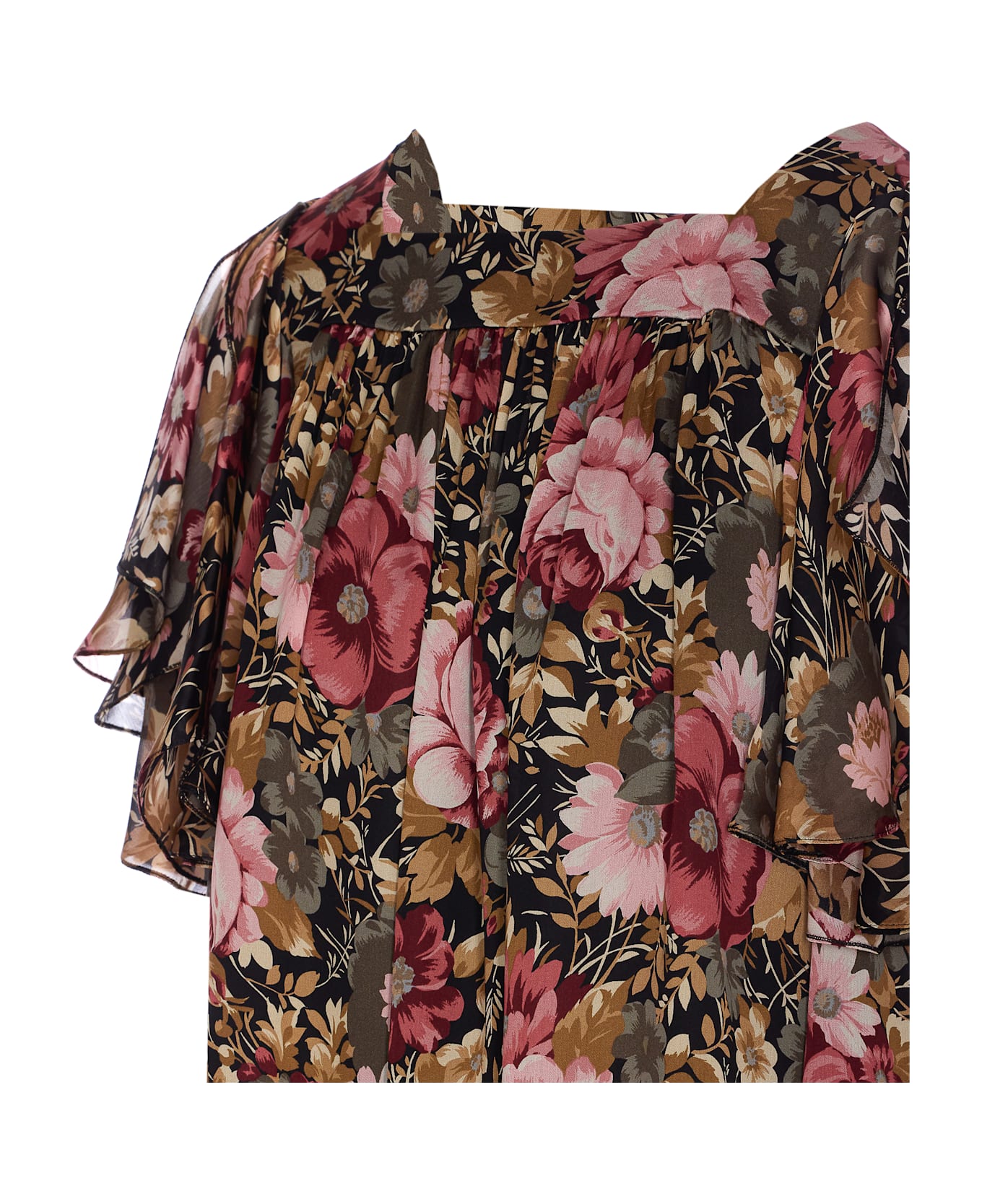 Chloé Floral Dress - MultiColour
