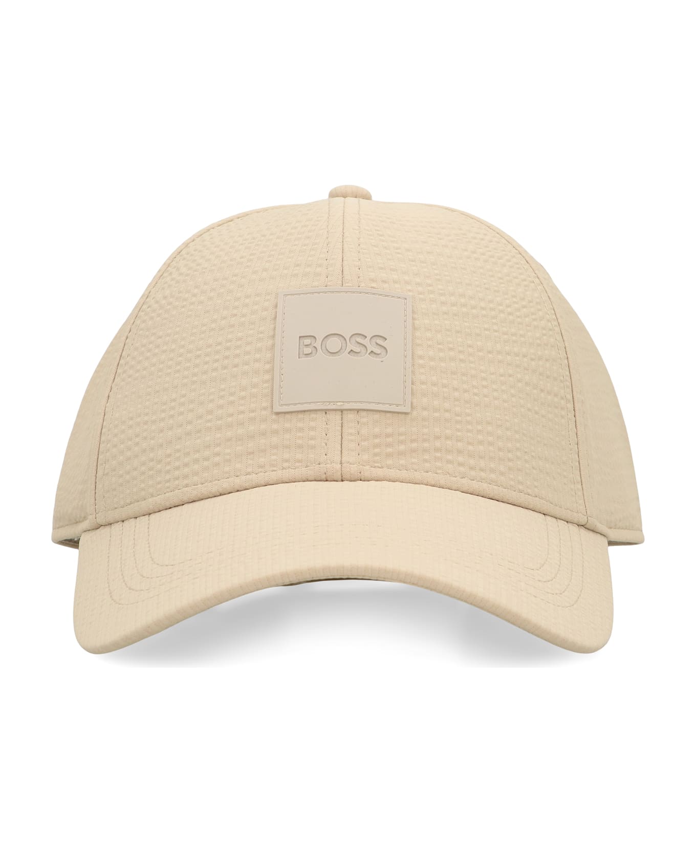 Hugo Boss Baseball Cap With Logo - panna