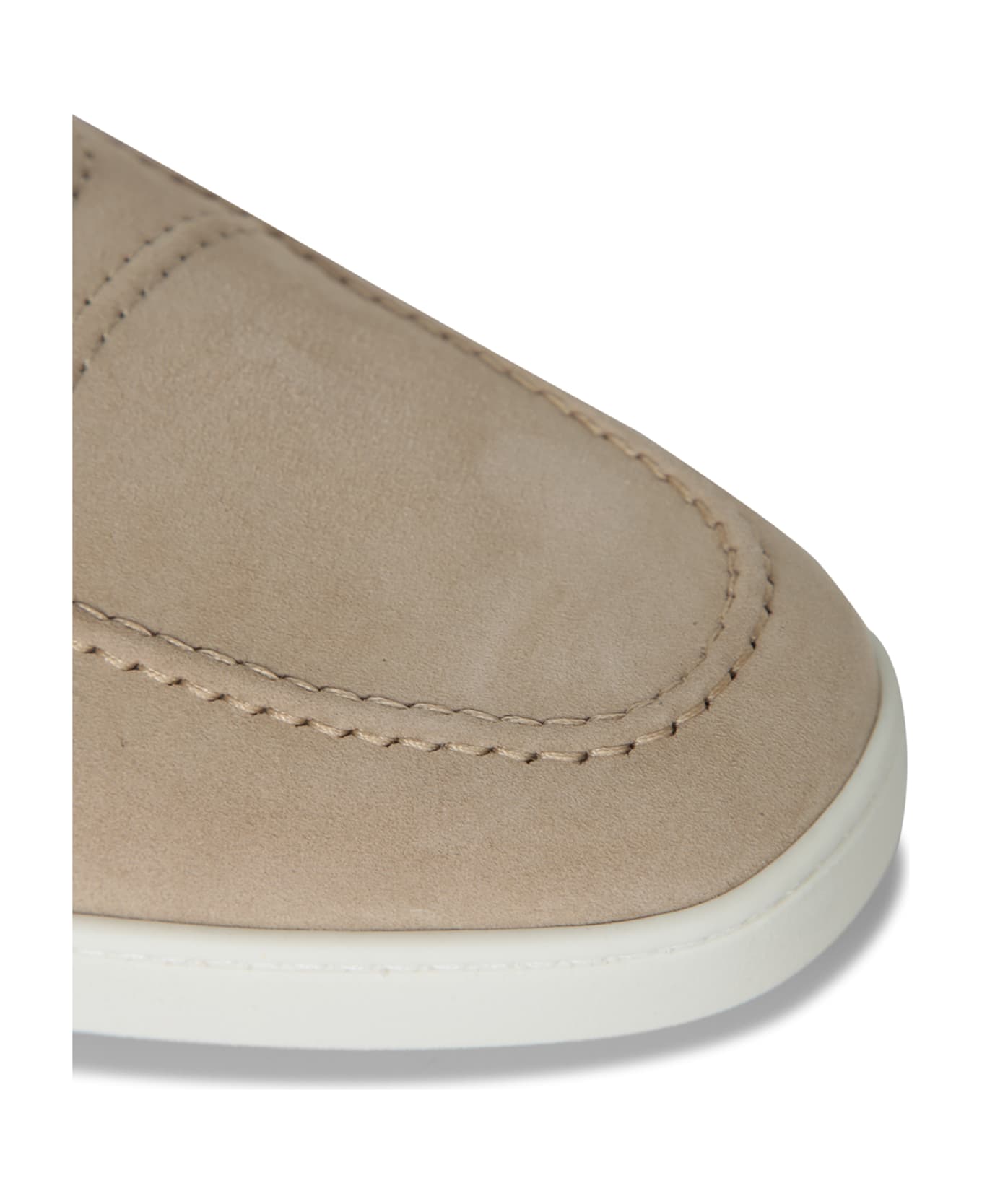 Church's Pebbles Suede Moccasin Beige - Beige