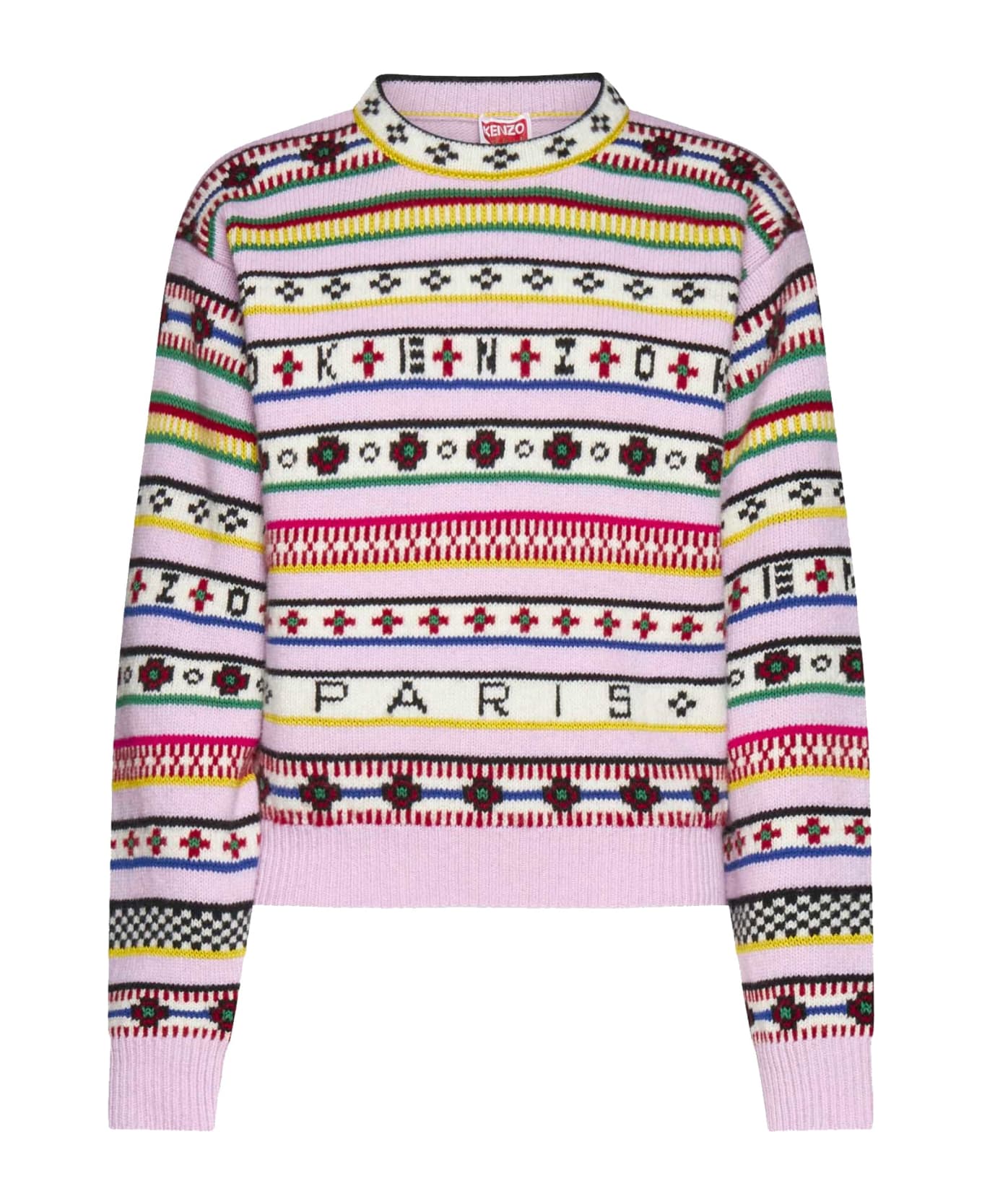 Kenzo Wool Sweater - Pink ニットウェア