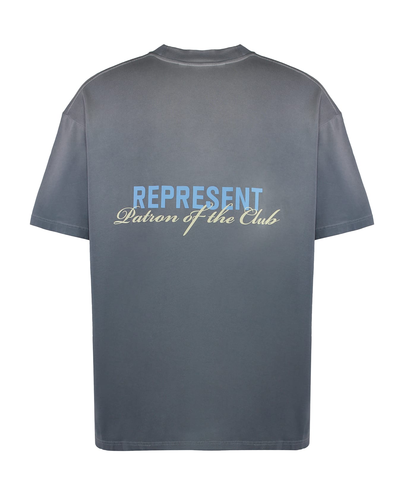 REPRESENT Cotton Crew-neck T-shirt - GREY