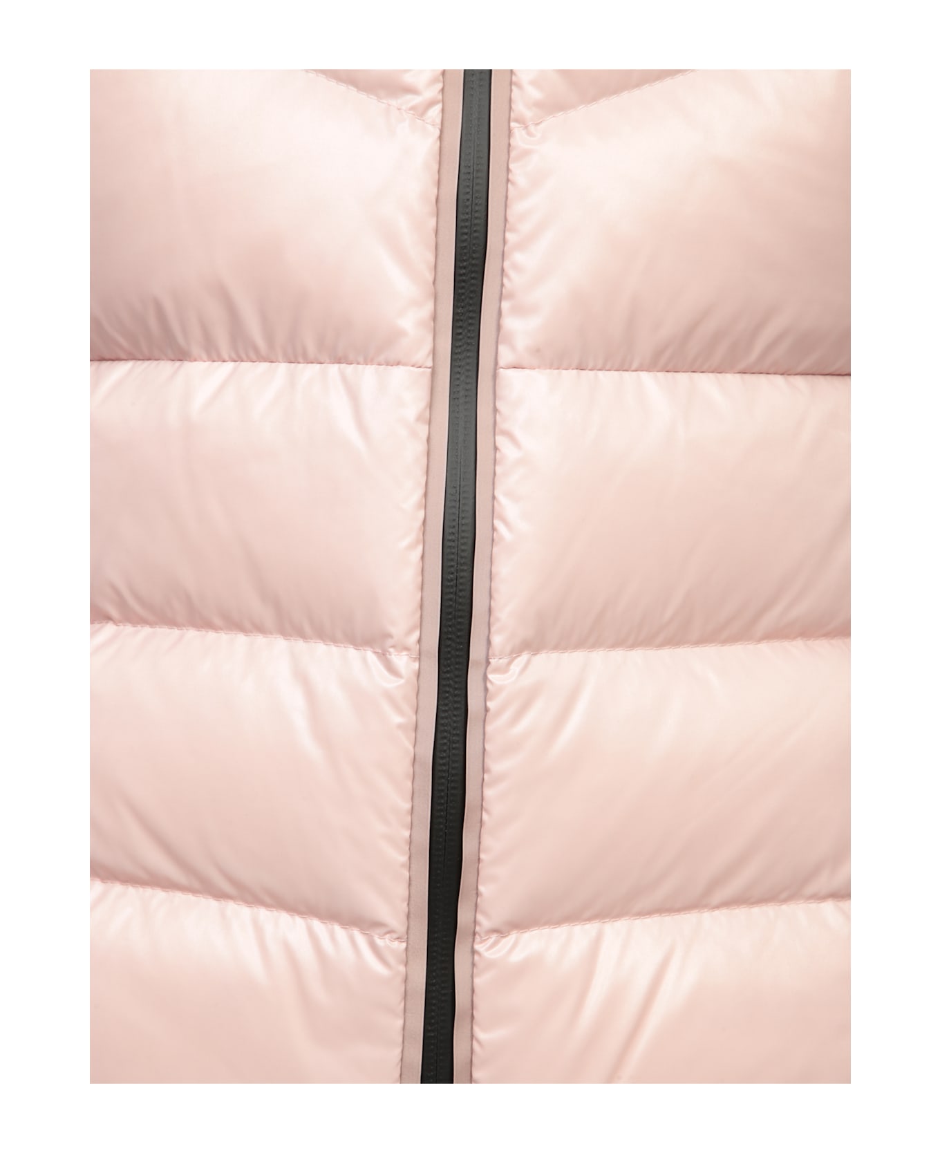 Moncler Grenoble Pink Zip-up Padded Cardigan - Pink