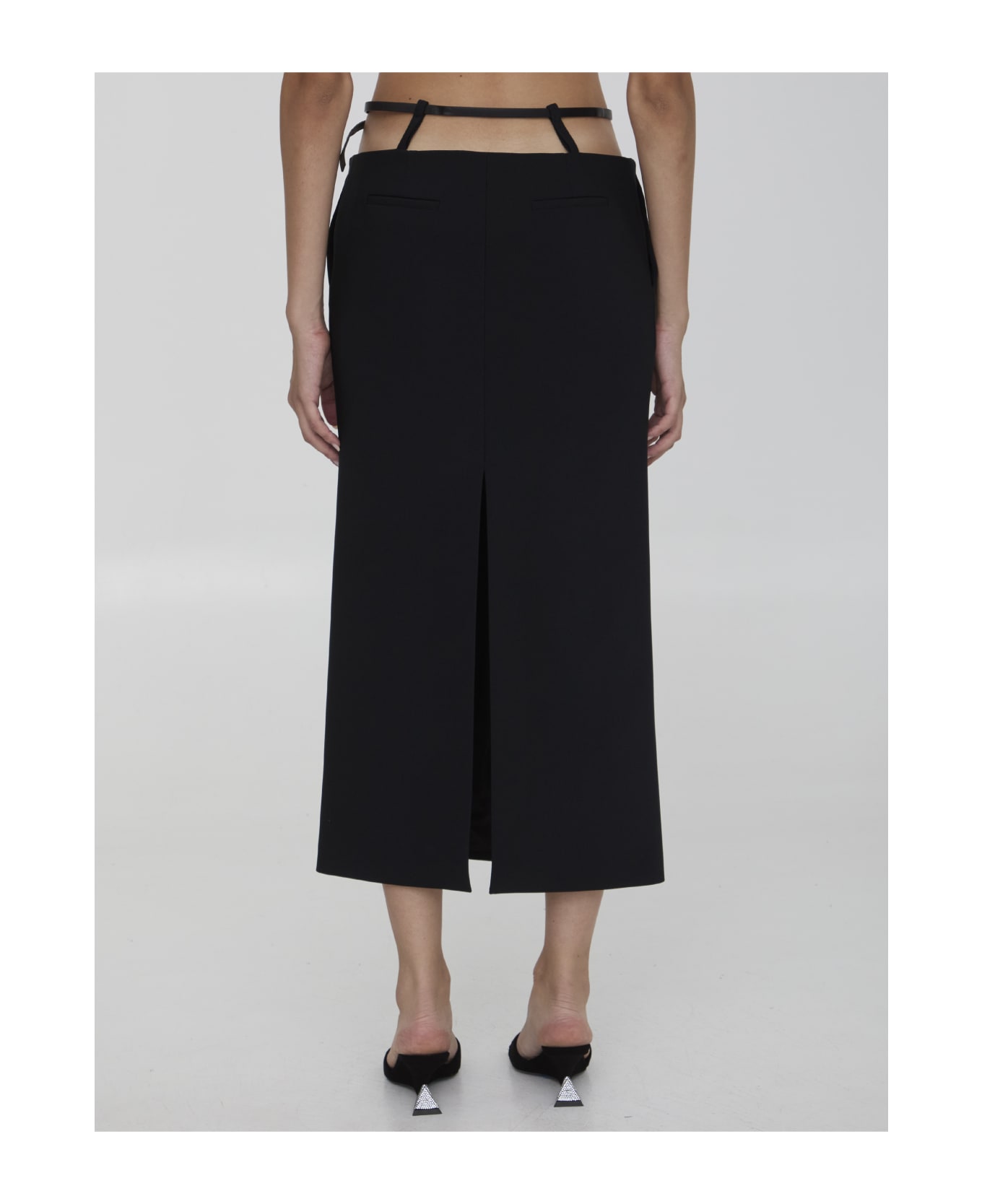 The Attico Midi Skirt