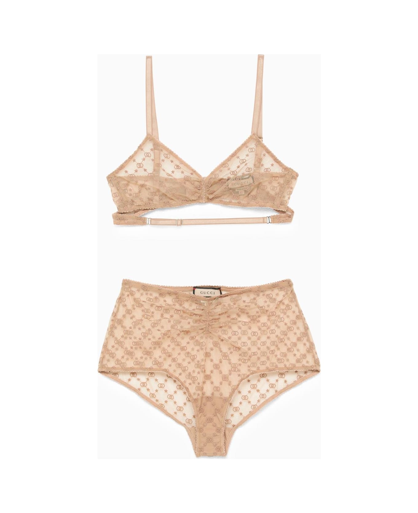 Gucci Nude Lingerie Set - Powder