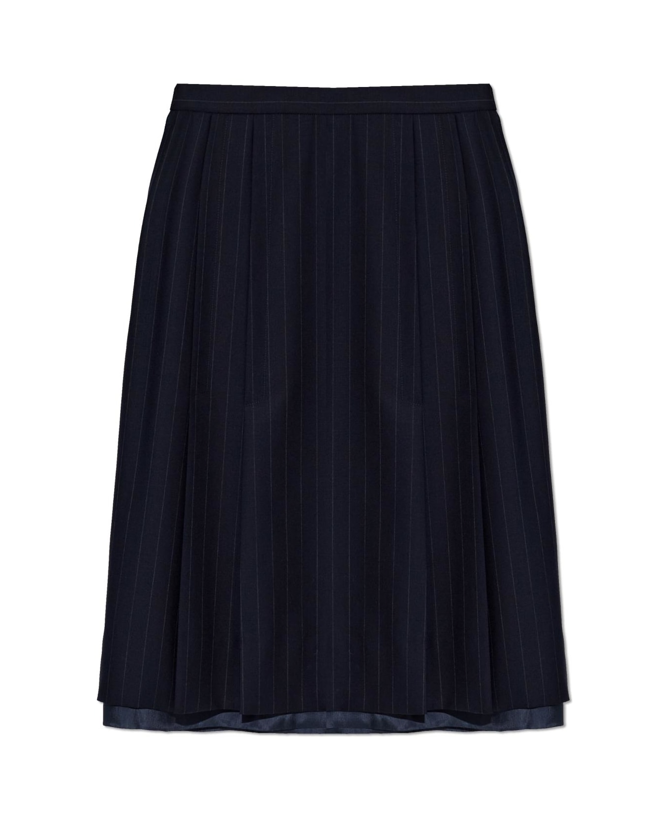 Maison Margiela Skirt With Stripe Pattern - BLUE