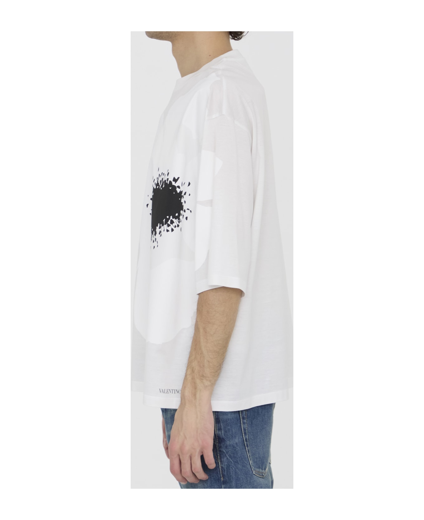 Valentino Garavani Valentino Flower Portrait T-shirt - WHITE