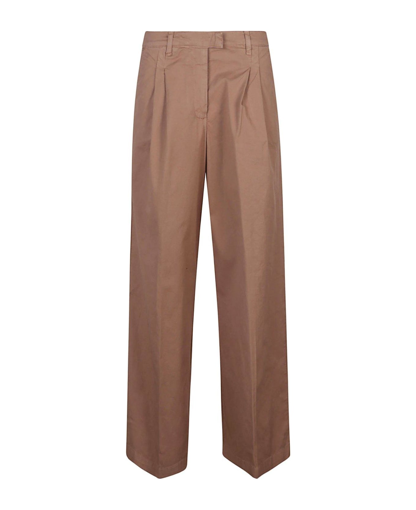 Pinko Robotech Pleated Trousers - Brown