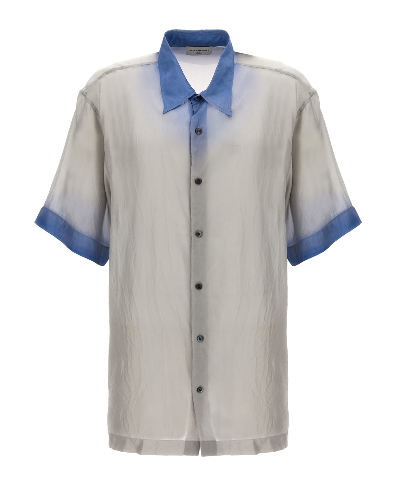 Dries Van Noten 'cassidye' Shirt - Light Blue
