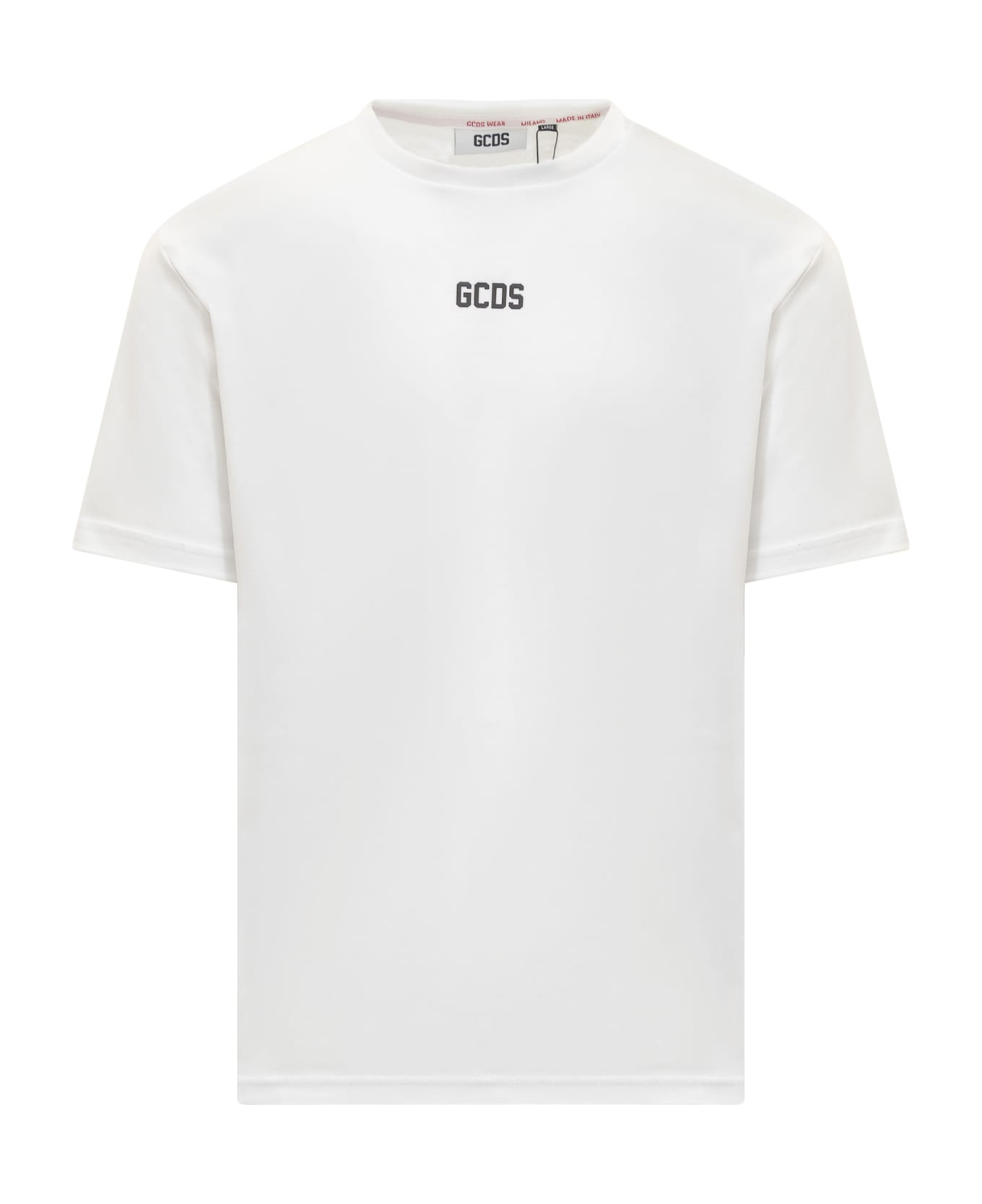 GCDS Logo T-shirt - White シャツ