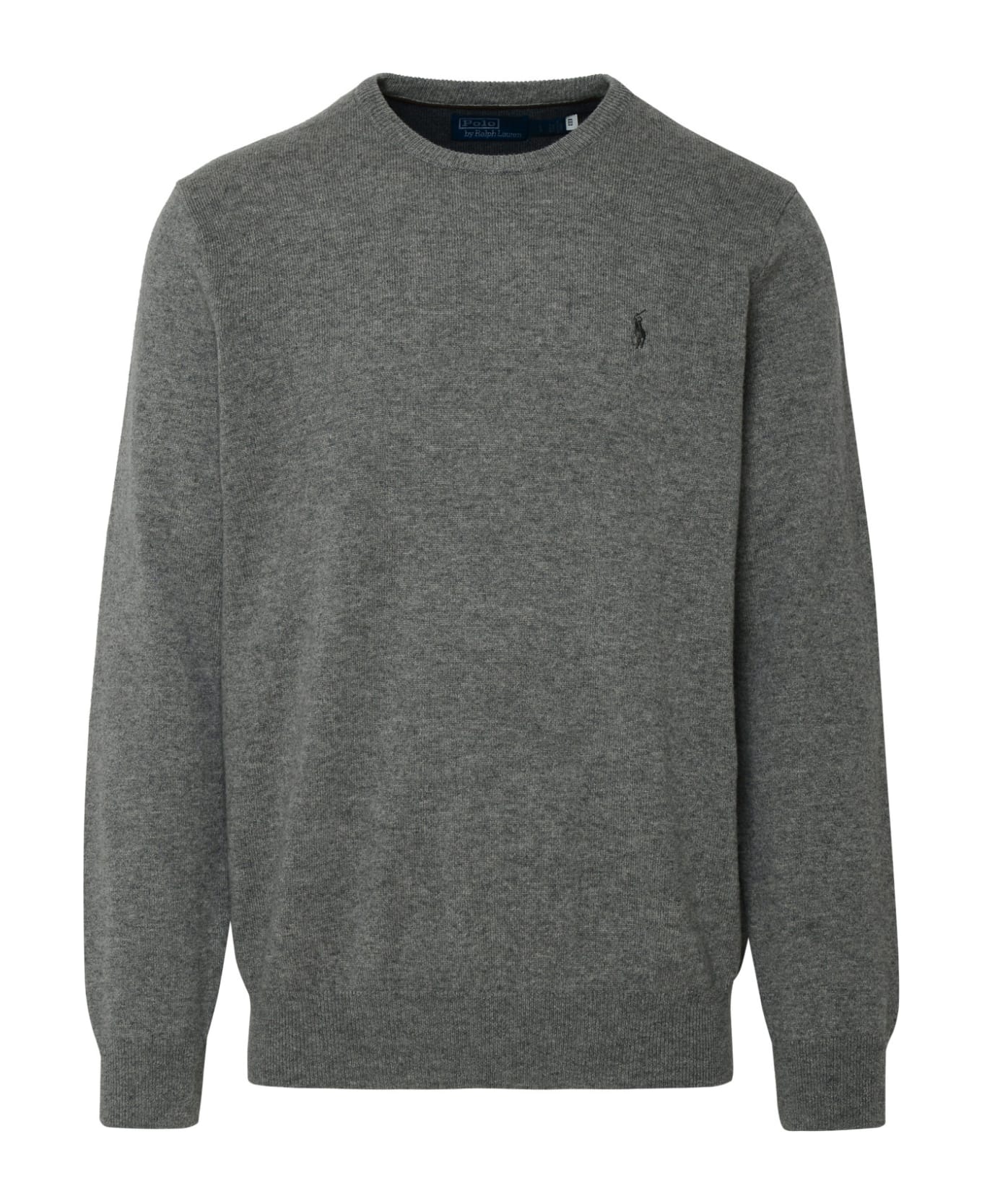 Ralph Lauren Grey Wool Sweater - Grey ニットウェア