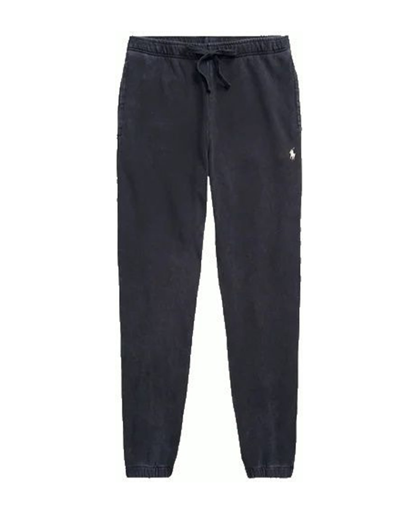 Polo Ralph Lauren Trackpants With Logo - FADED BLACK CANVAS