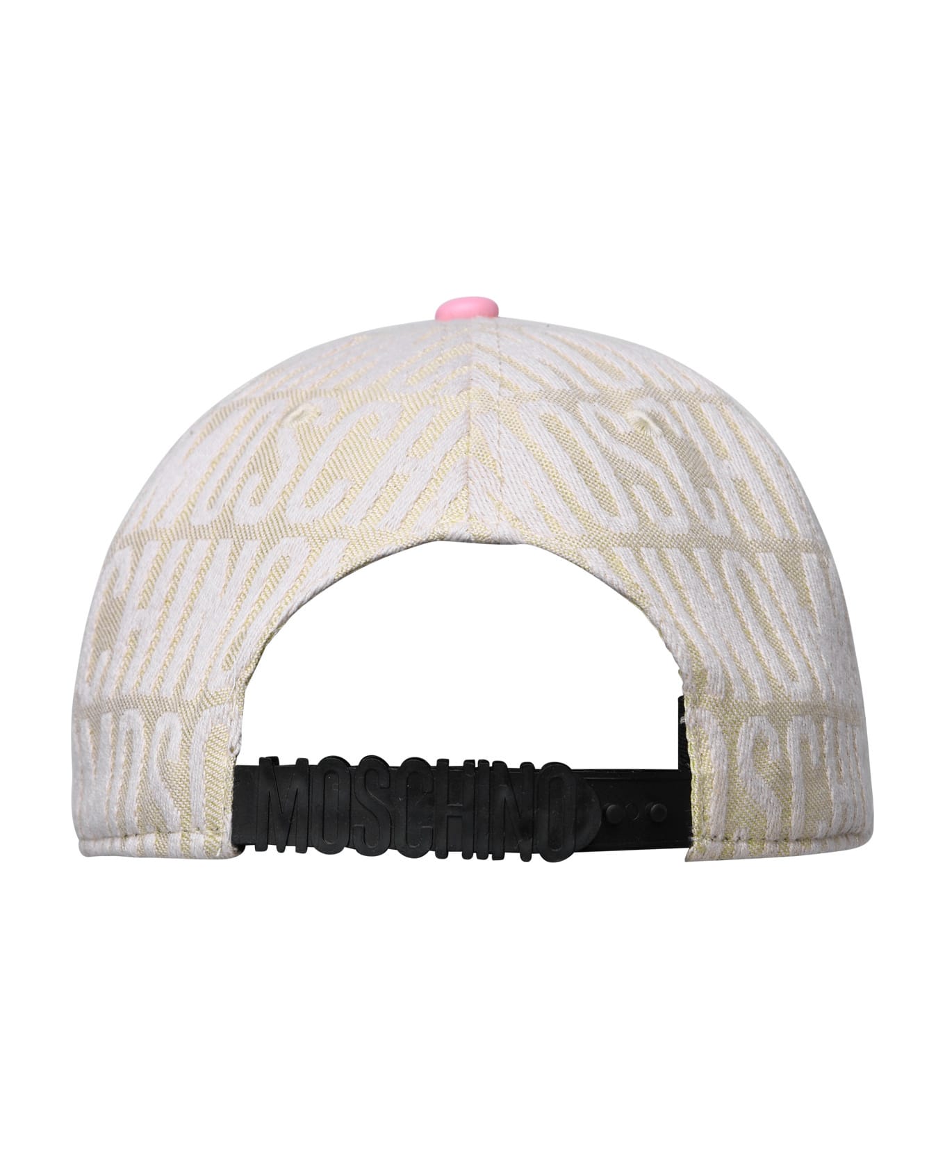Moschino Hat In Ivory Cotton Blend - Ivory 帽子