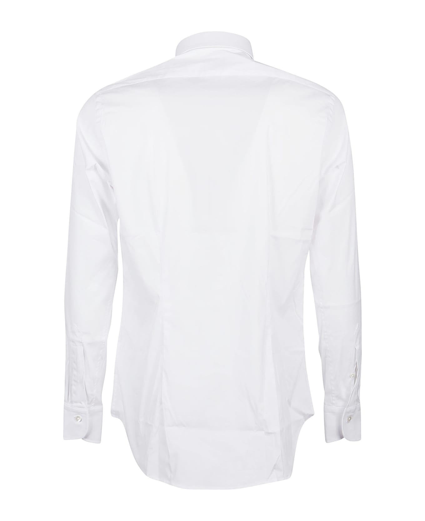Bagutta Long Sleeve Shirt - Bianco