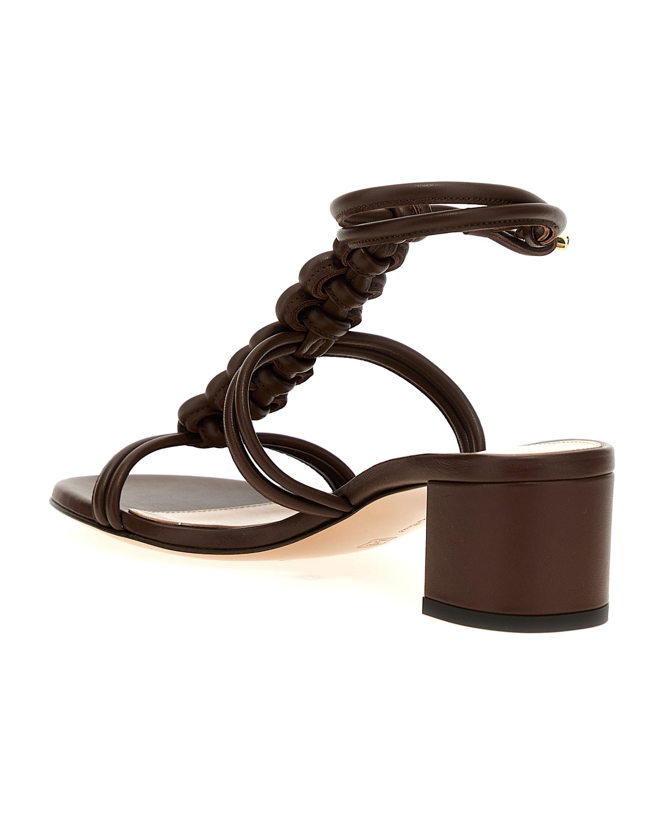 Gianvito Rossi 'capua' Sandals - Brown