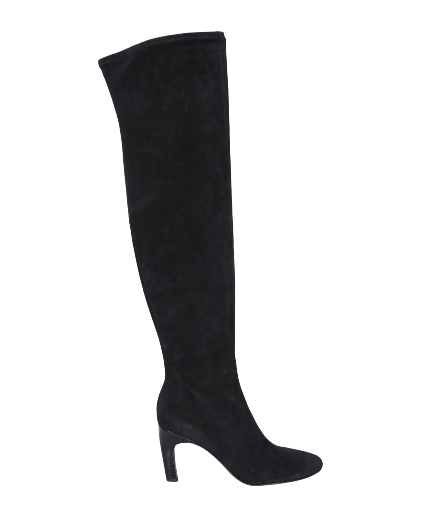 Tory Burch Over The Knee Boots - Black