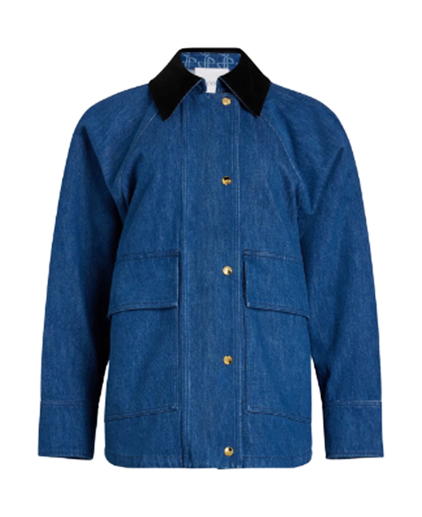 Patou Denim Parka - STONEWASH