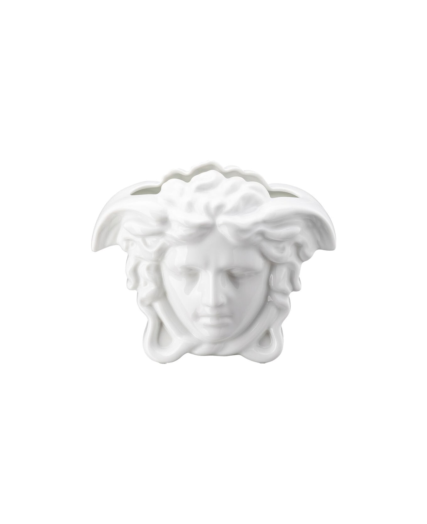 Versace Medusa Vaso 15 Cm - Bianco