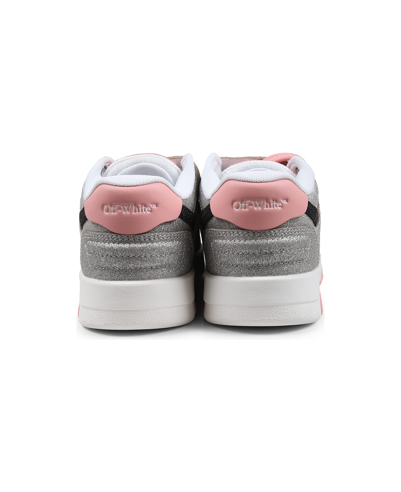 Off-White Grey Sneakers For Girl With Arrow - Grey