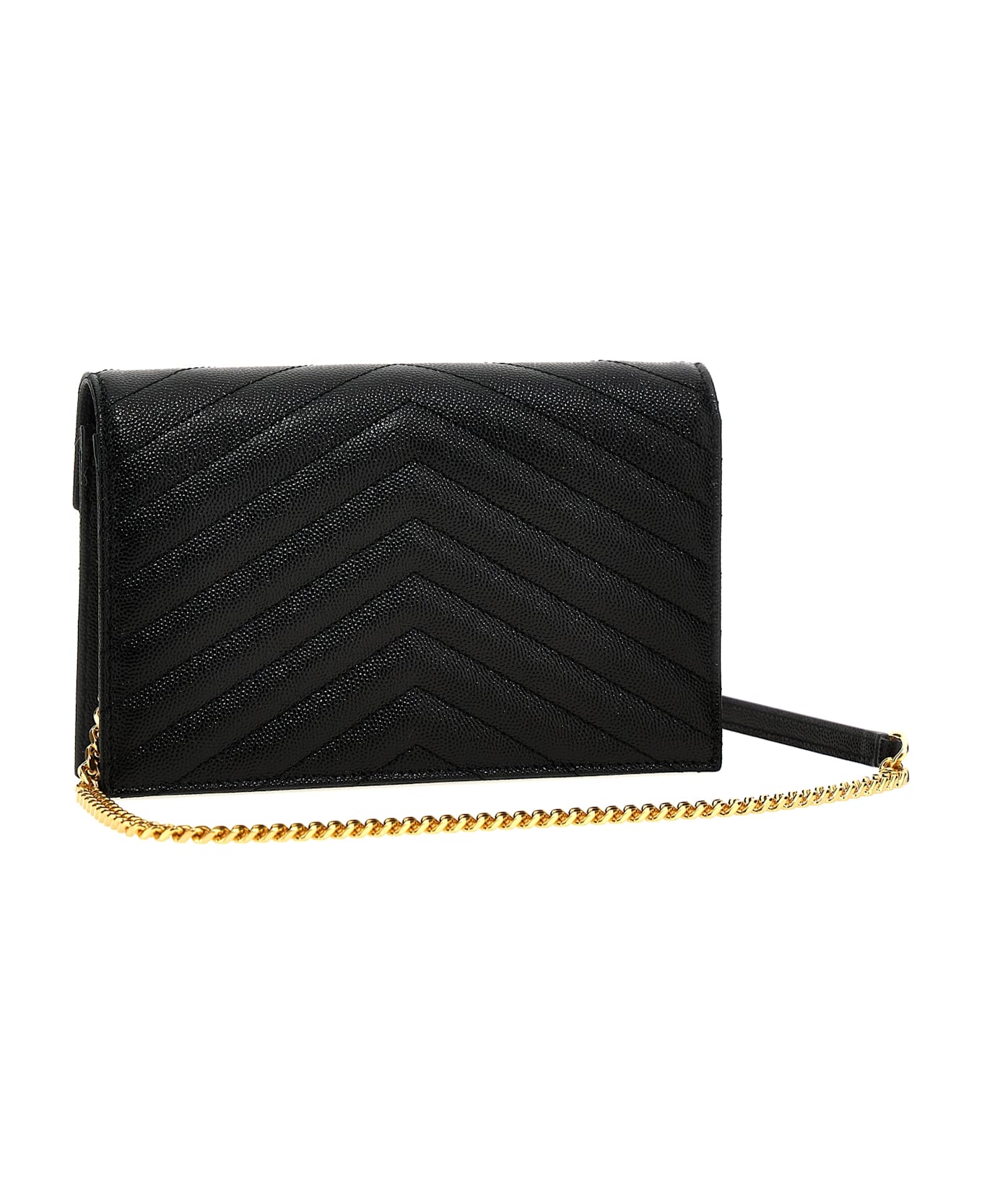 Saint Laurent 
cassandre
 Wallet - Black  