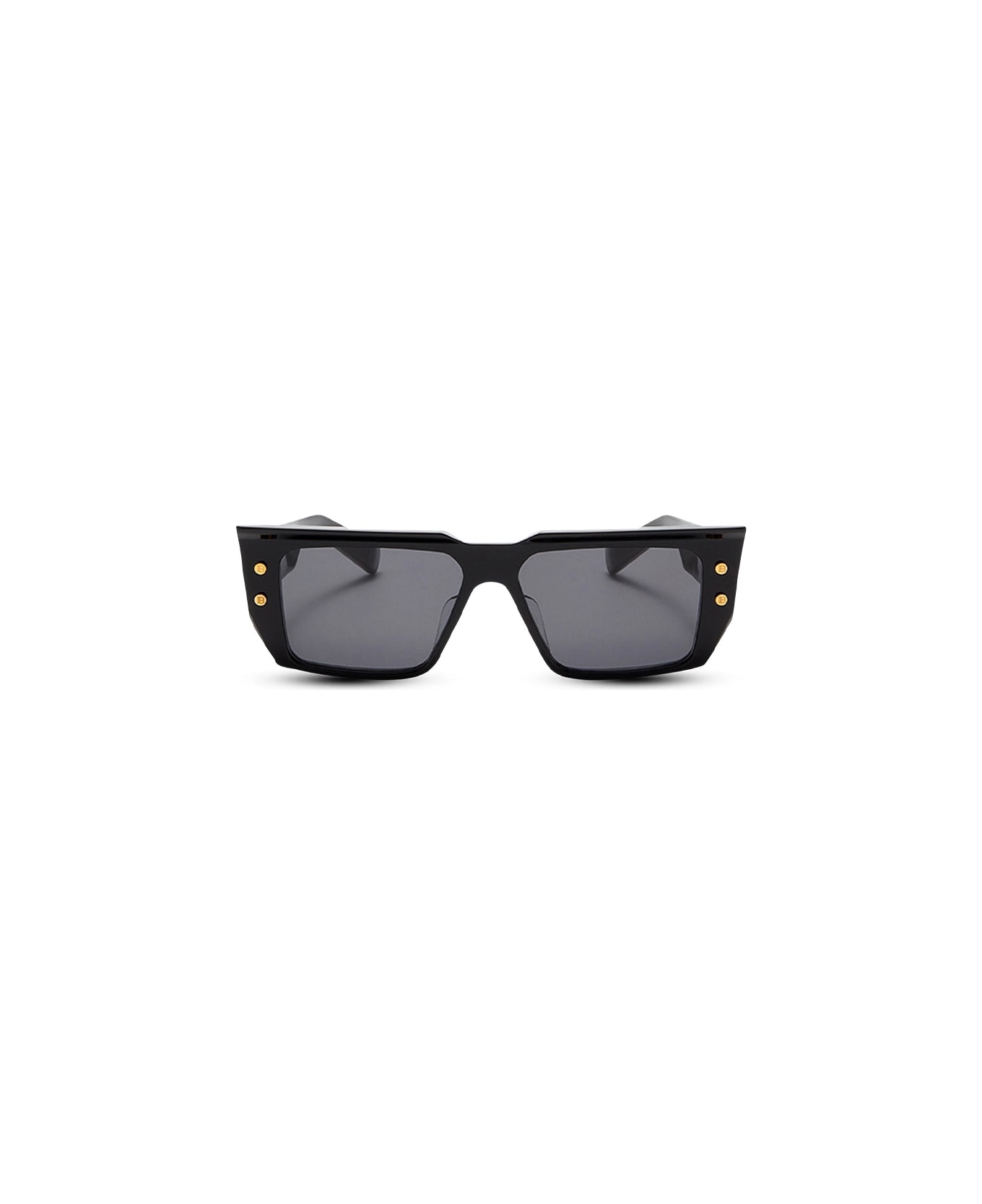 Balmain B-vi - Black / Gold Sunglasses pilot-frame Sunglasses pilot-frame - gold, black