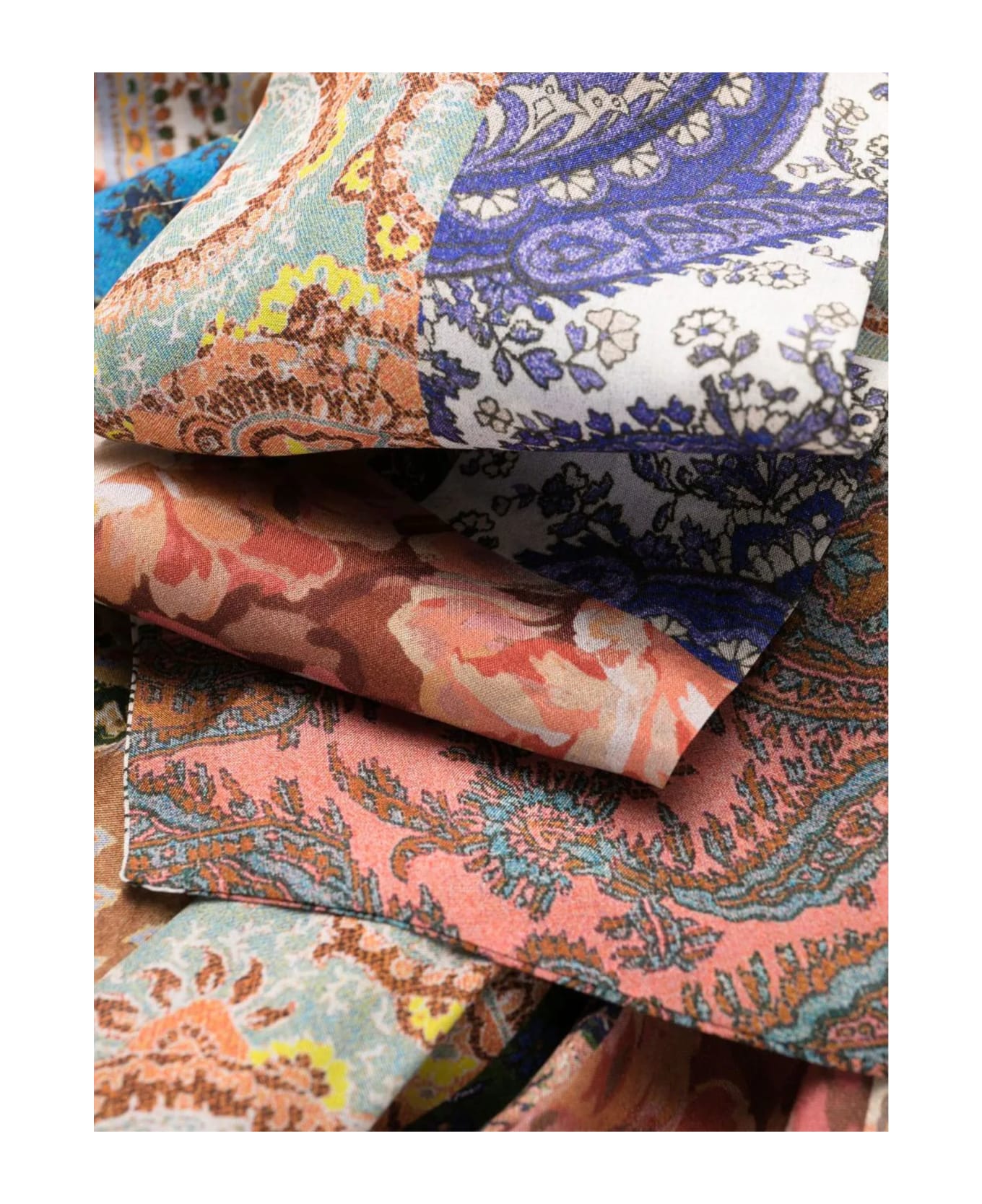 Zimmermann Multicolour Silk Devi Dress - Fantasia