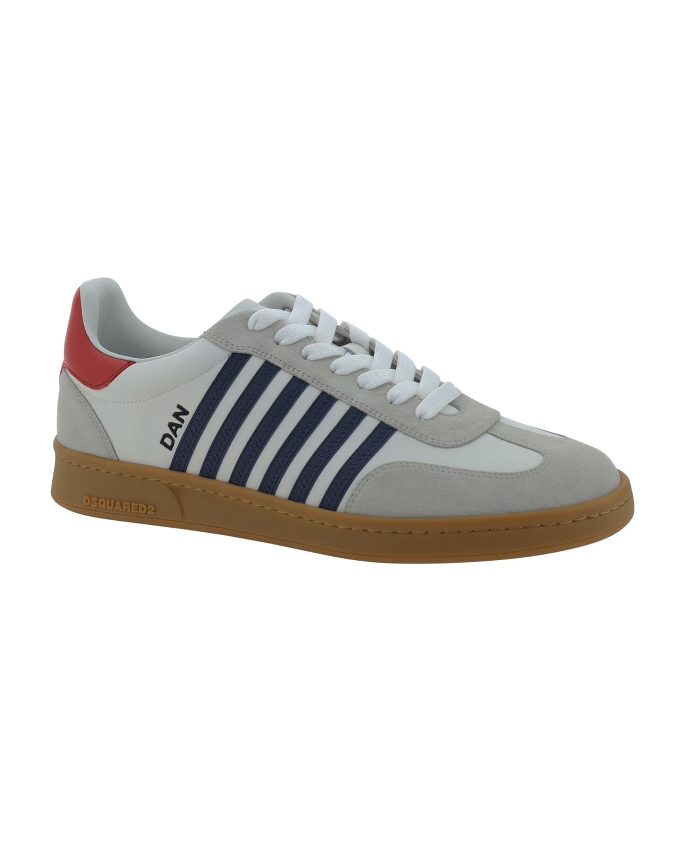 Dsquared2 Sneakers - Bianco+blu+rosso