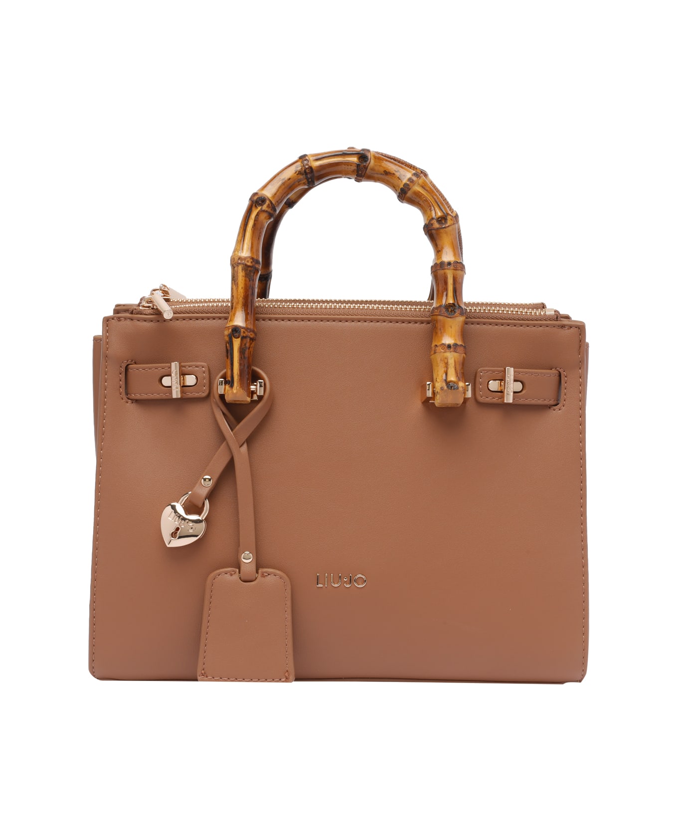 Liu-Jo Logo Handbag - Brown