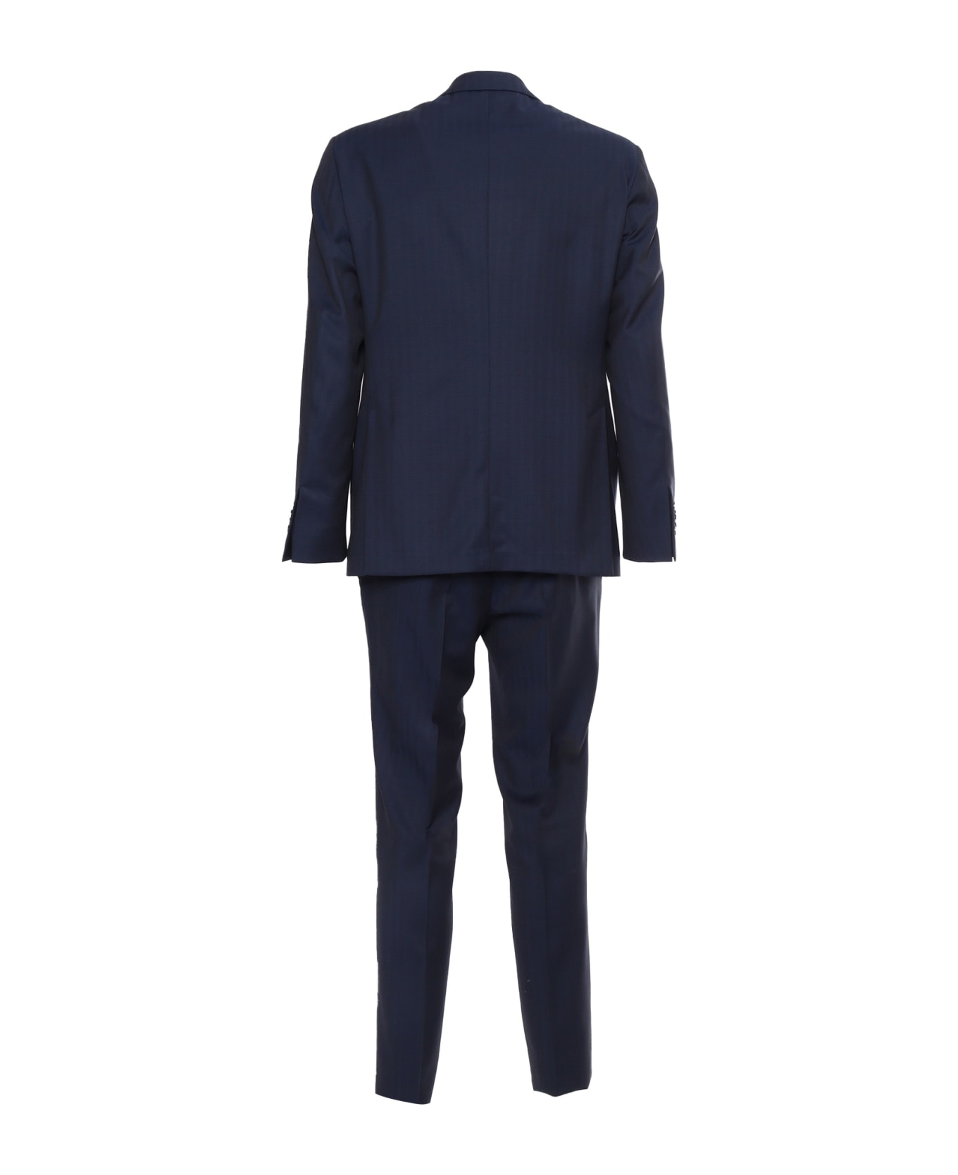 Luigi Bianchi Mantova Blue Men's Suit - BLUE