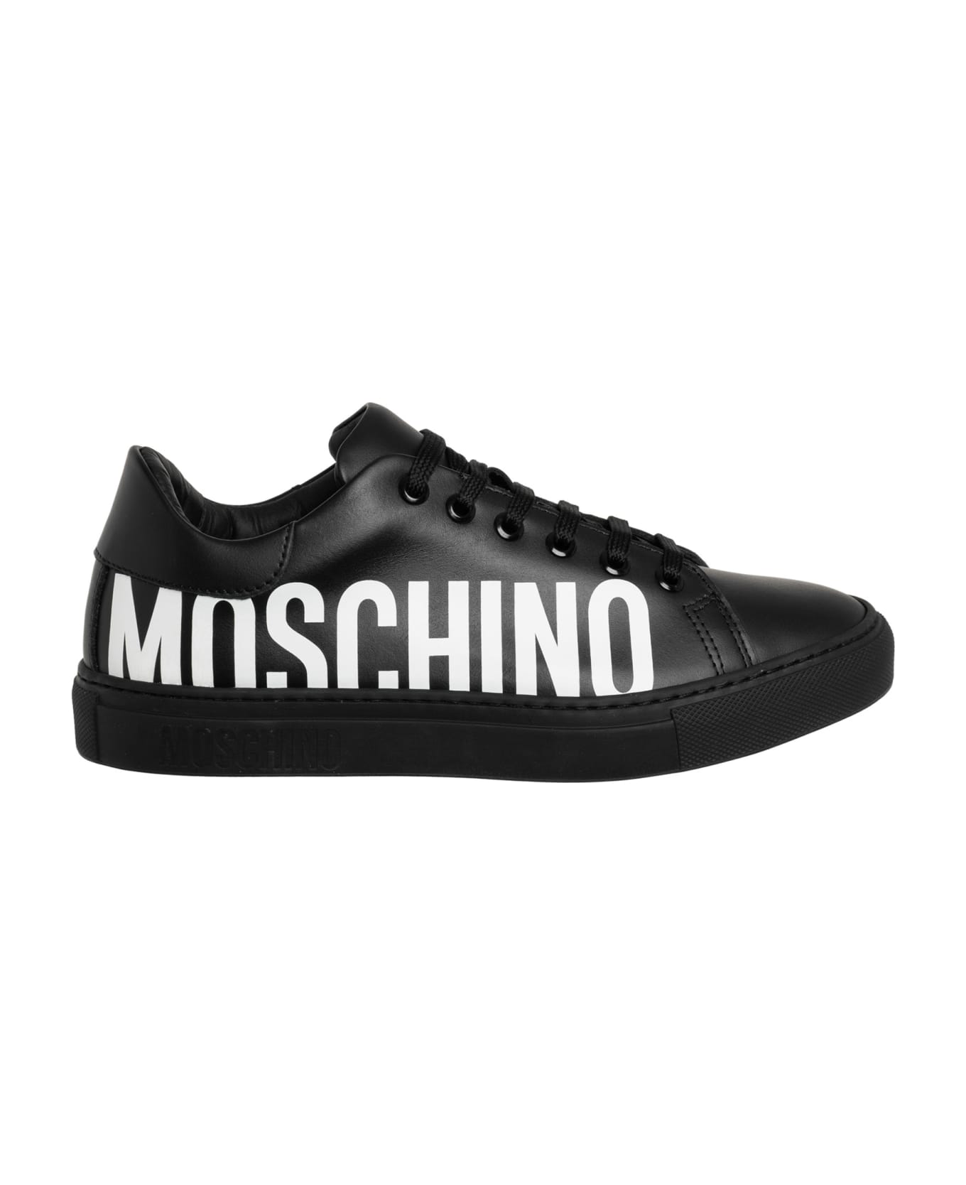 Moschino Serena Leather Sneakers | italist