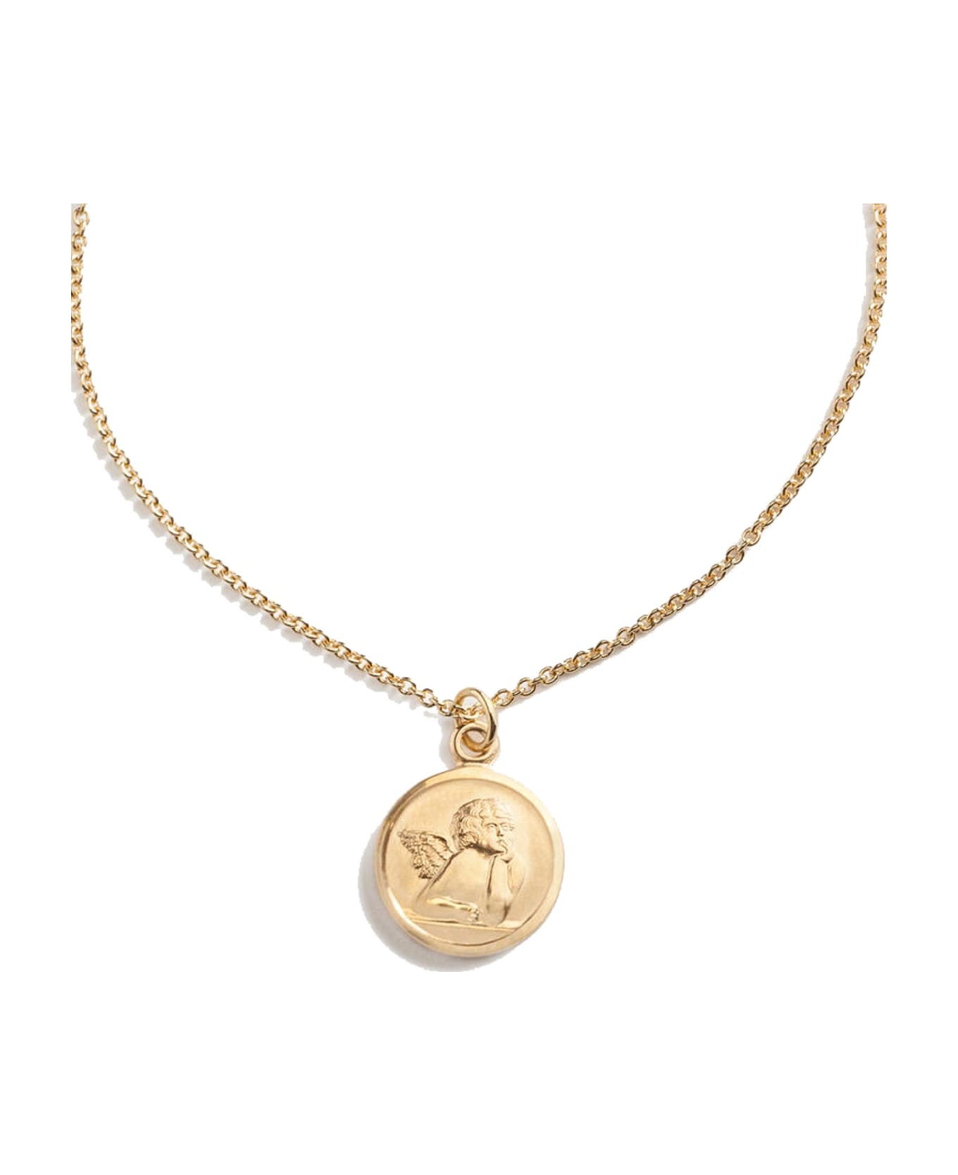 Dolce & Gabbana Bracelet With Angel Medallion - Gold