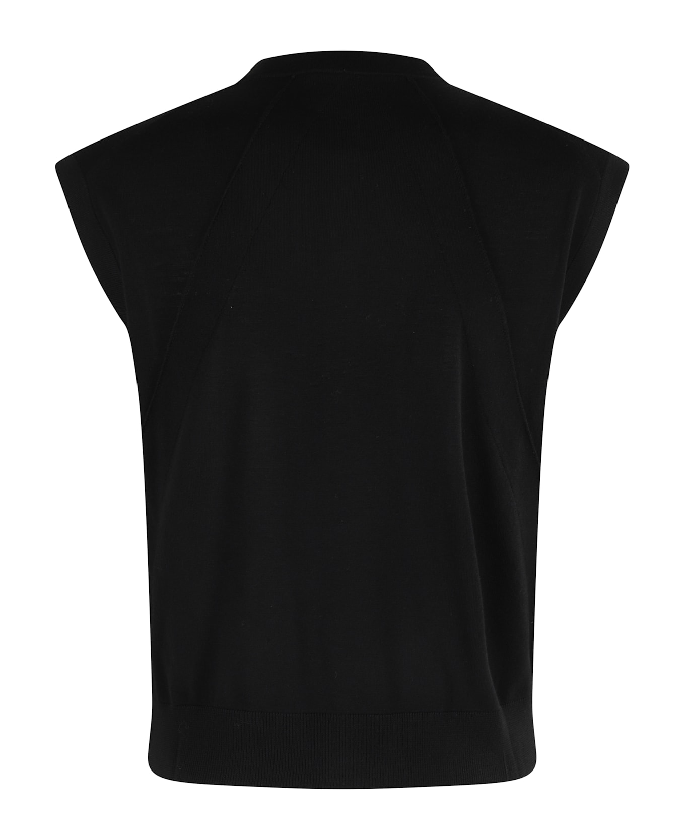 SEMICOUTURE Gilet Brigida - Nero