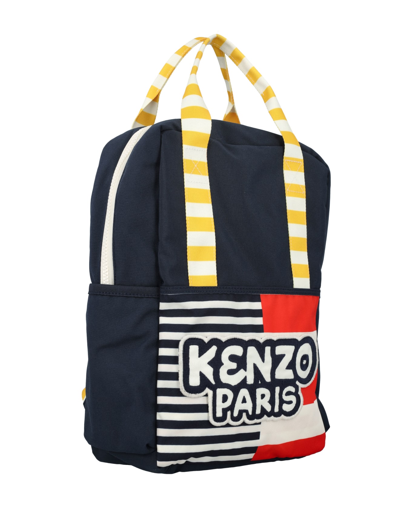 Kenzo Kids Logo Backpack - NAVY アクセサリー＆ギフト