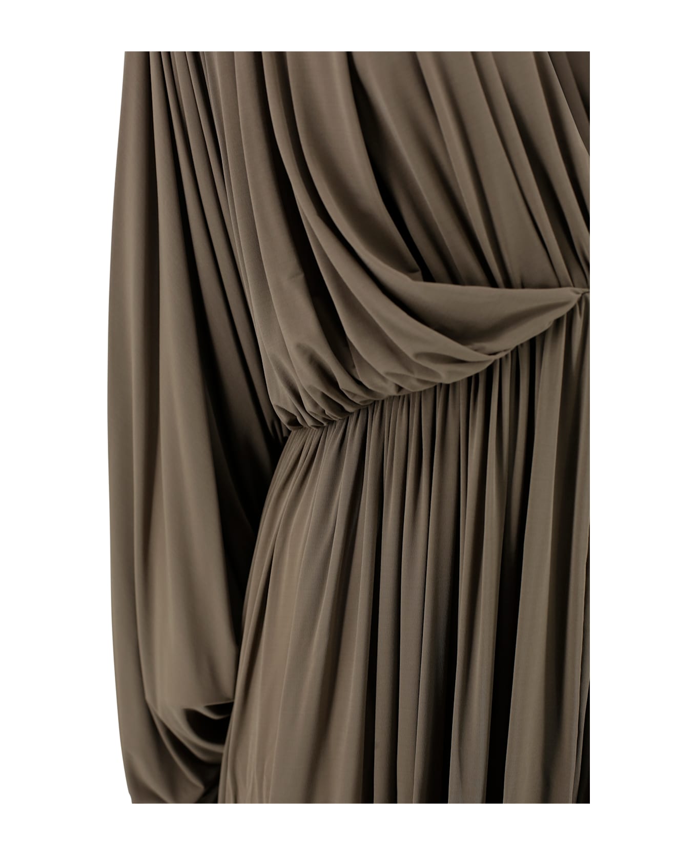 Philosophy di Lorenzo Serafini V-neck Long Dress - Brown
