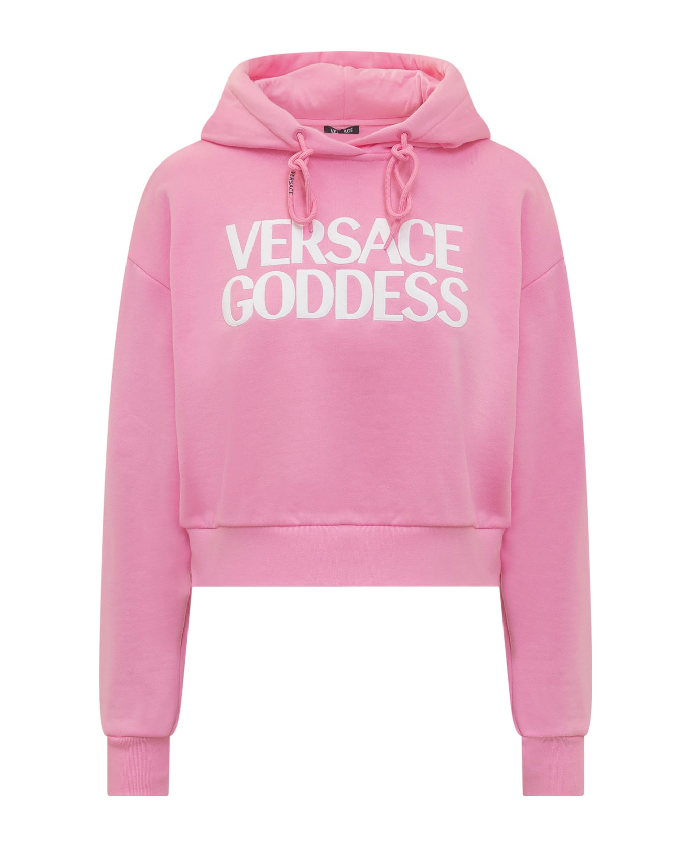 Versace Cropped Sweatshirt - Pink