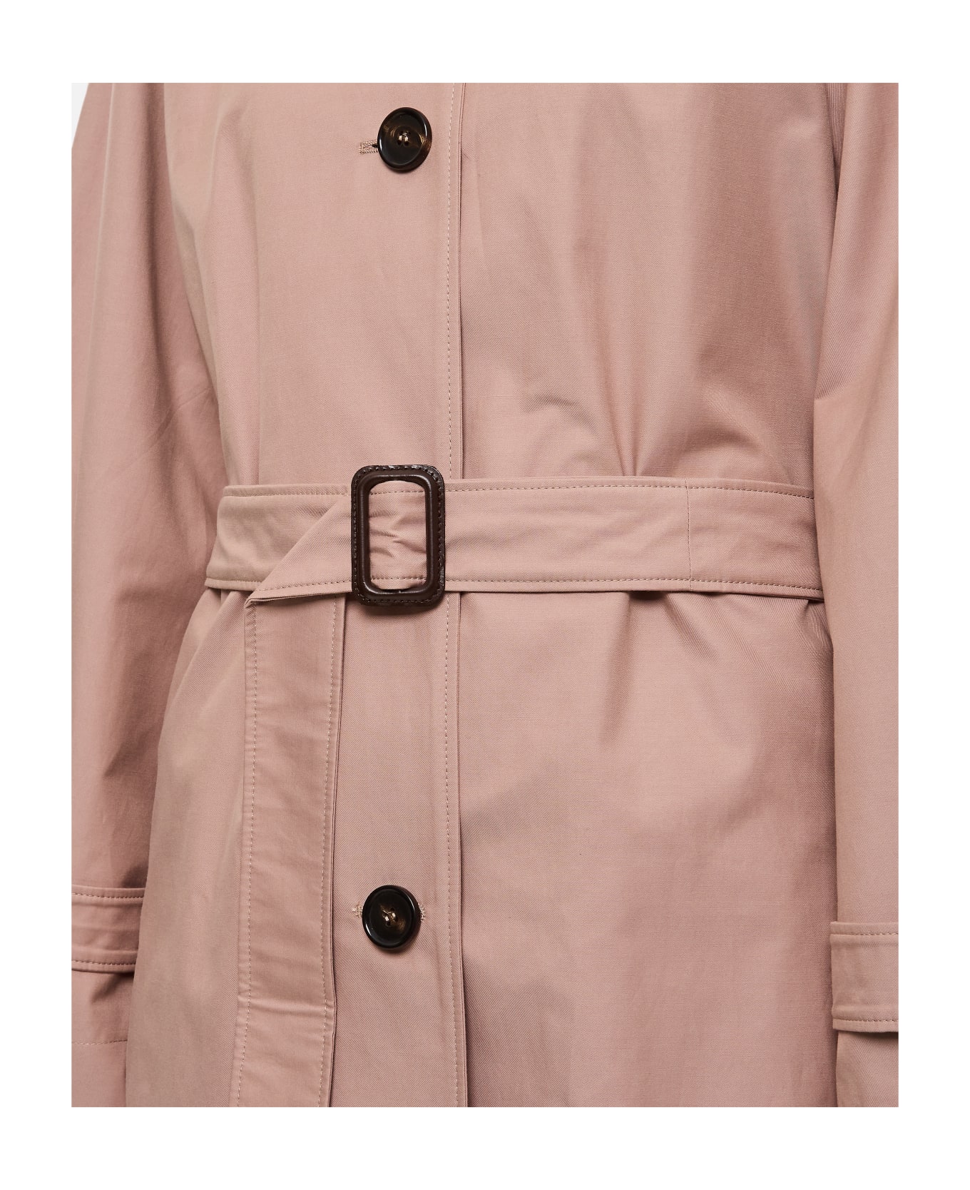 Max Mara The Cube Ftrench Trench Coat - Pink