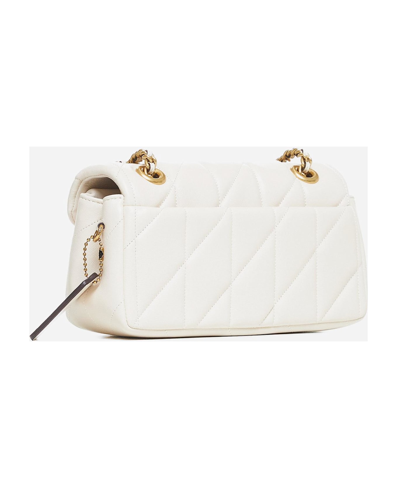 Coach Tabby 20 Nappa Leather Shoulder Bag - White