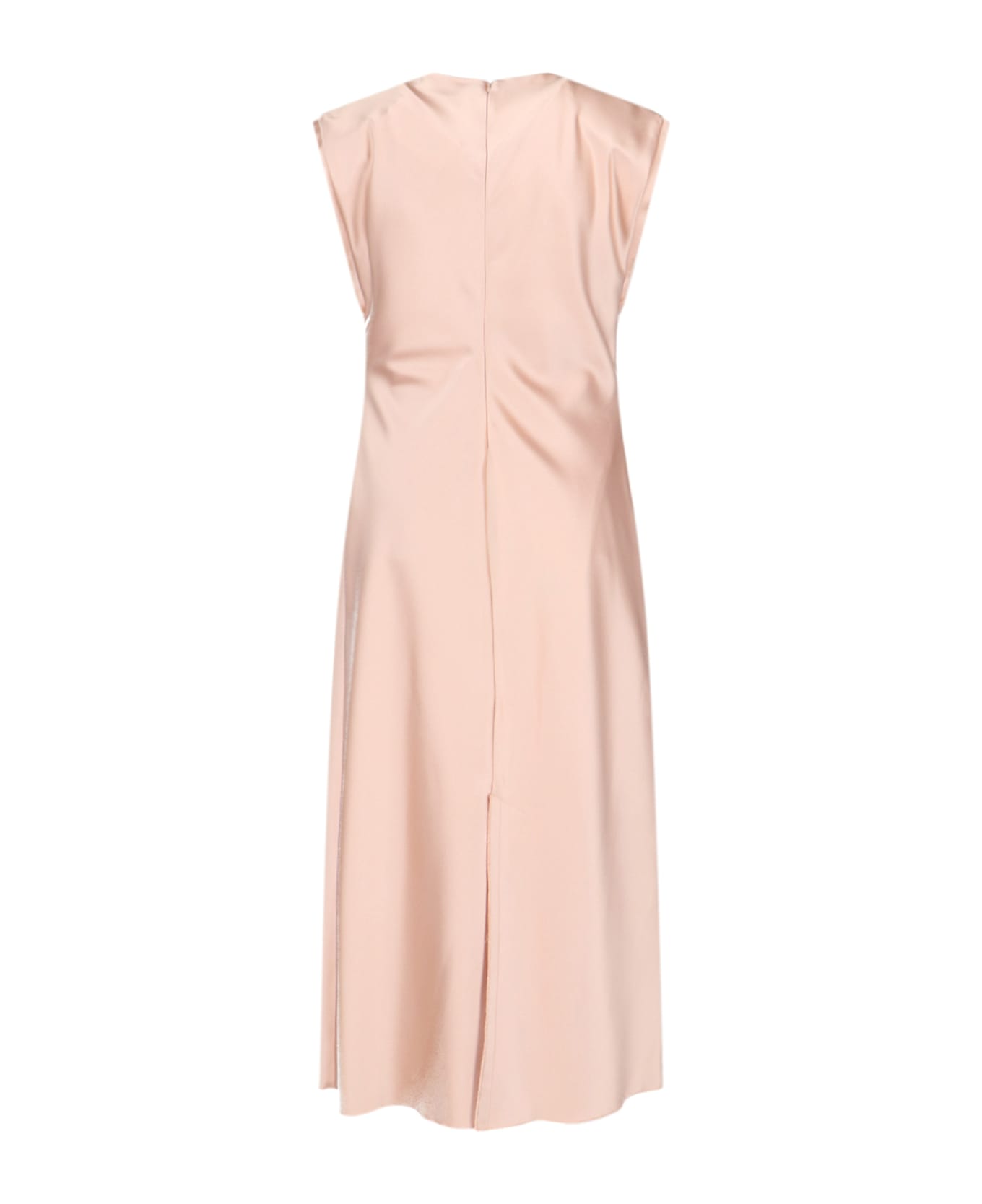 Ami Alexandre Mattiussi Midi Dress - Pink