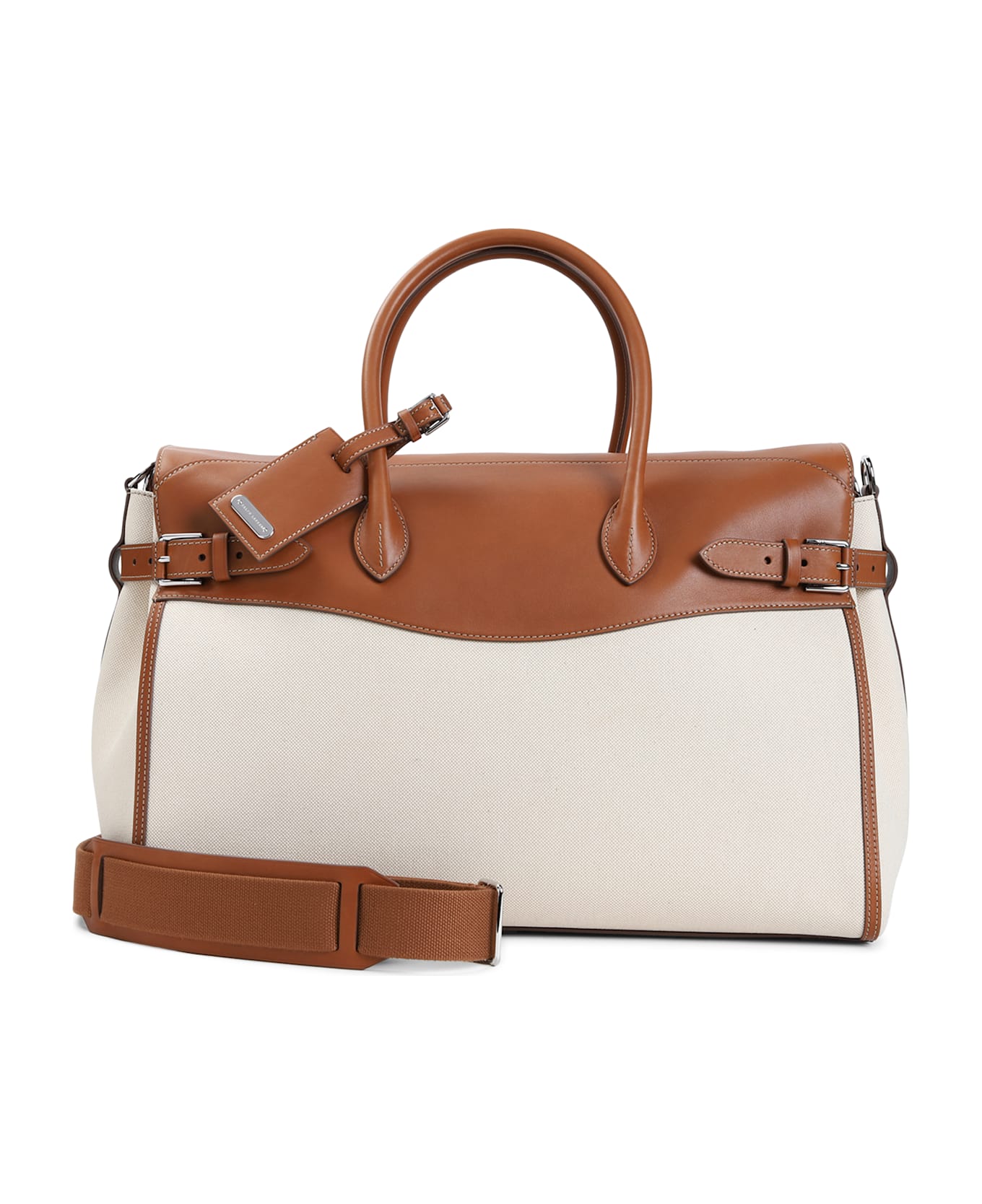 Ralph Lauren Duffle Large Tote Bag - Rl Gold