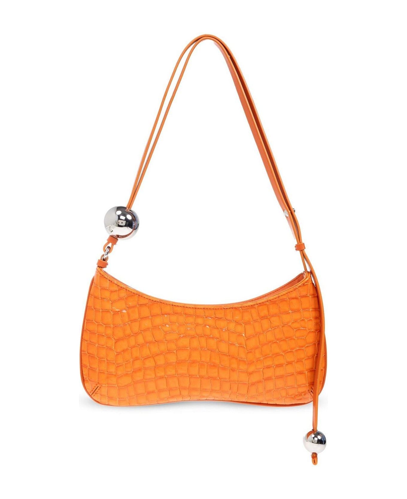 Jacquemus Embossed Shoulder Bag - Orange