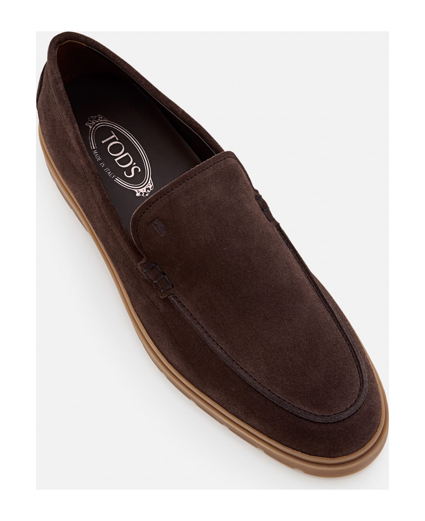 Tod's Suede Loafers - Fango